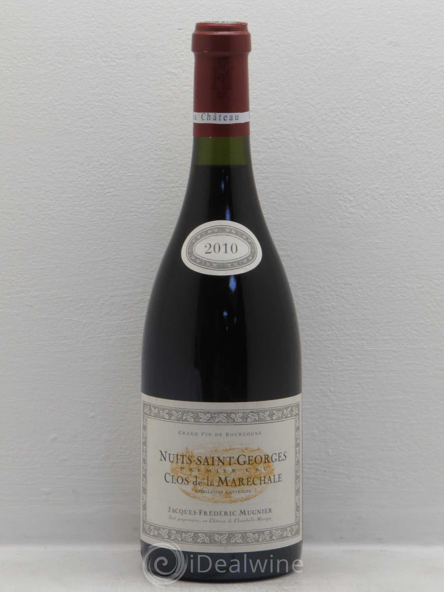 Nuits-Saint-Georges 1er Cru Clos de La Maréchale Jacques-Frédéric Mugnier 2010 - Lot de 1 bouteille - 0