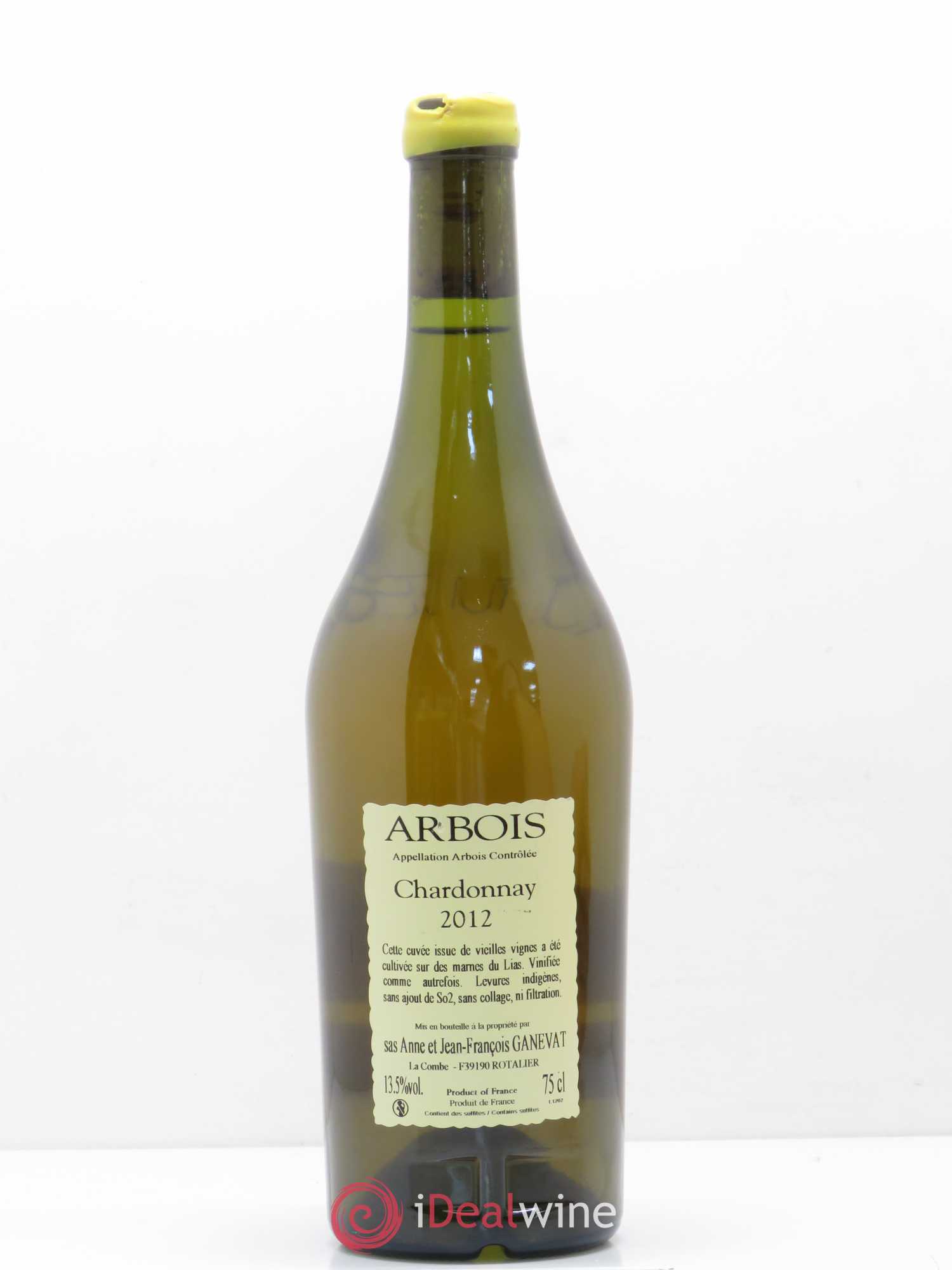 Arbois Chardonnay Dolium Domaine Ganevat 2012 - Posten von 1 Flasche - 1