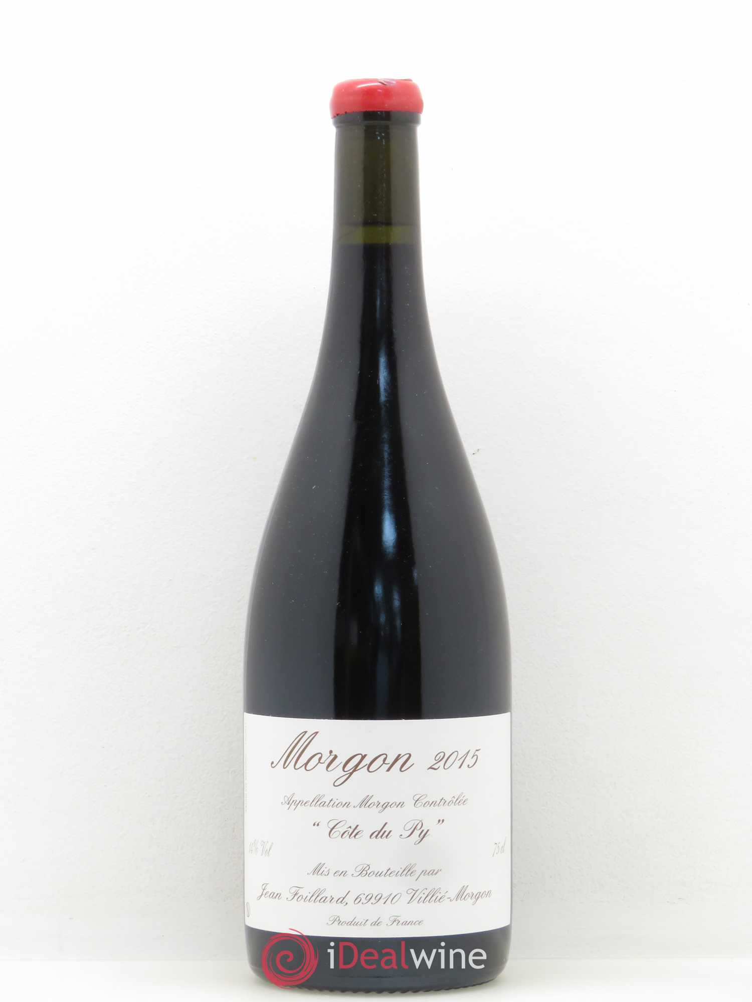 Morgon Côte du Py Jean Foillard 2015 - Lot de 1 bouteille - 0