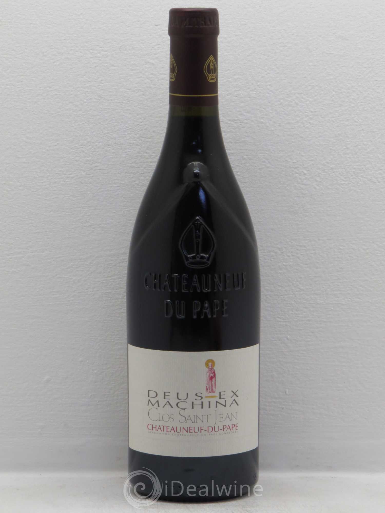 Châteauneuf-du-Pape Clos Saint-Jean Deus Ex Machina Pascal et Vincent Maurel 2011 - Lot de 1 bouteille - 0