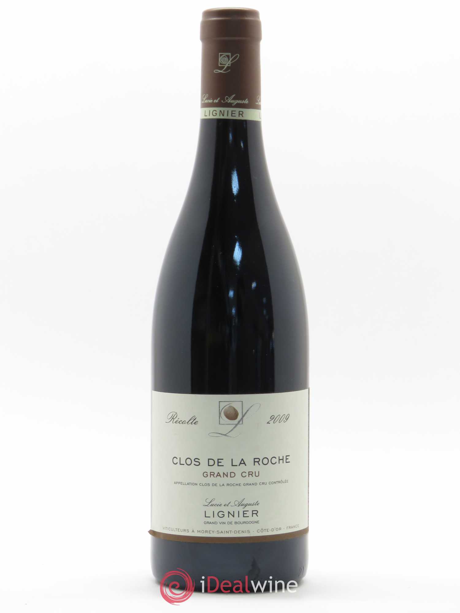 Clos de la Roche Grand Cru Lucie et Auguste Lignier 2009 - Posten von 1 Flasche - 0