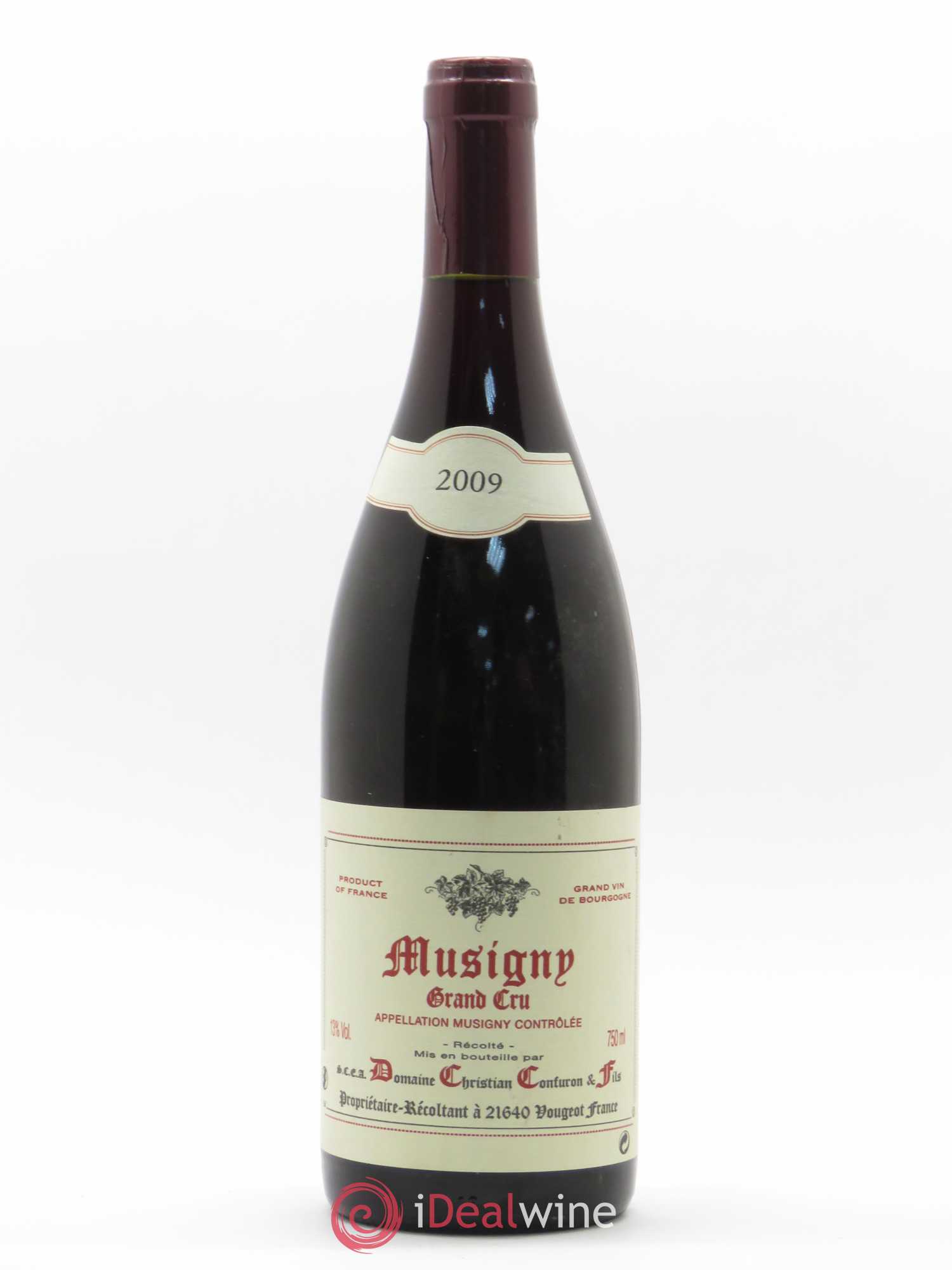 Musigny Grand Cru Christian Confuron 2009 - Lot de 1 bouteille - 0