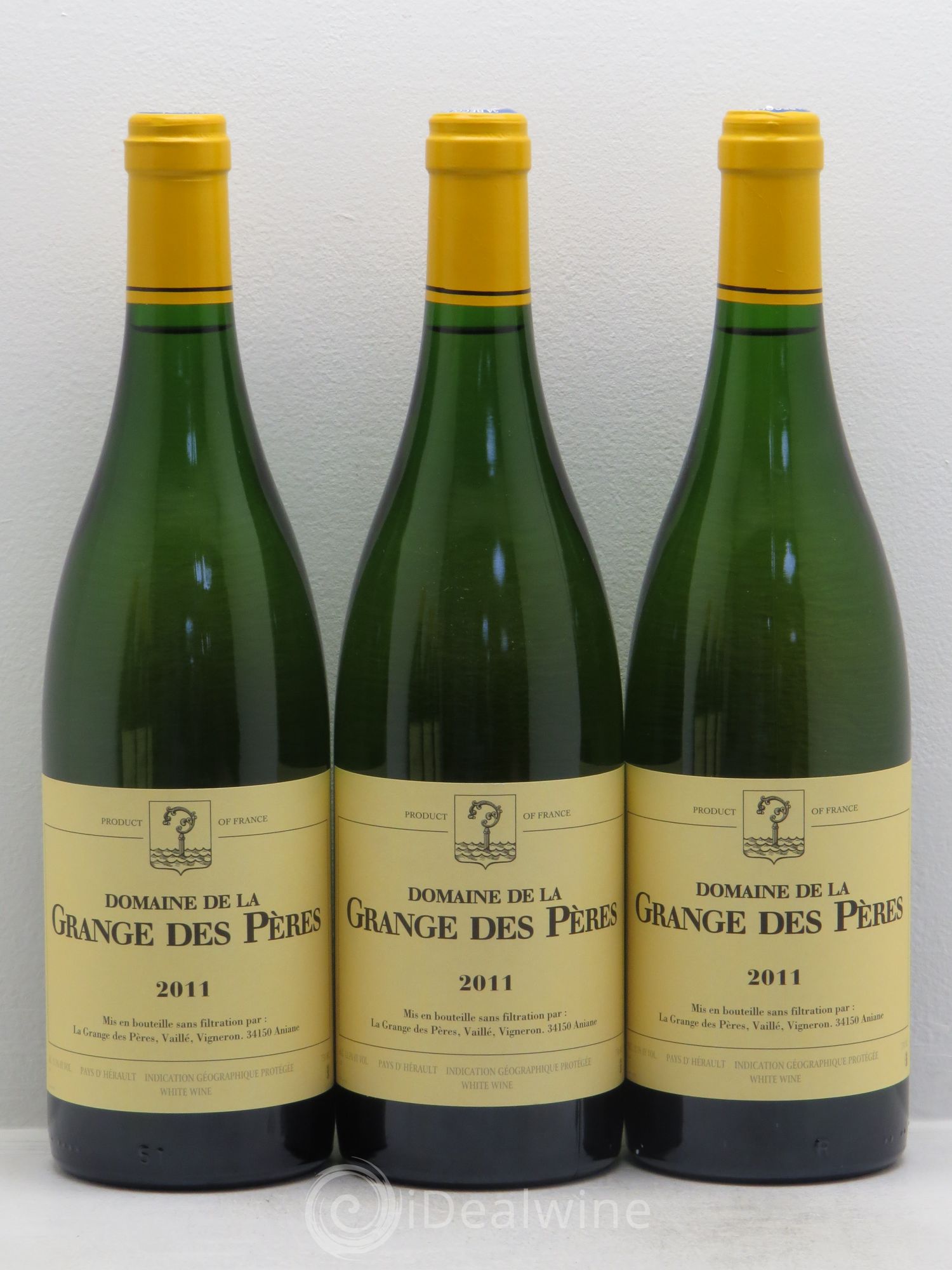 Pays d'Hérault Grange des Pères Laurent Vaillé 2011 - Lot de 6 bouteilles - 1