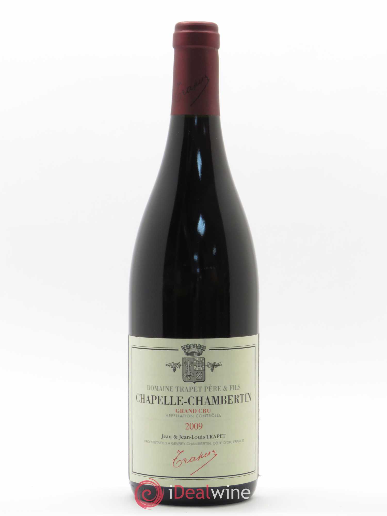 Chapelle-Chambertin Grand Cru Domaine Trapet 2009 - Lot de 1 bouteille - 0