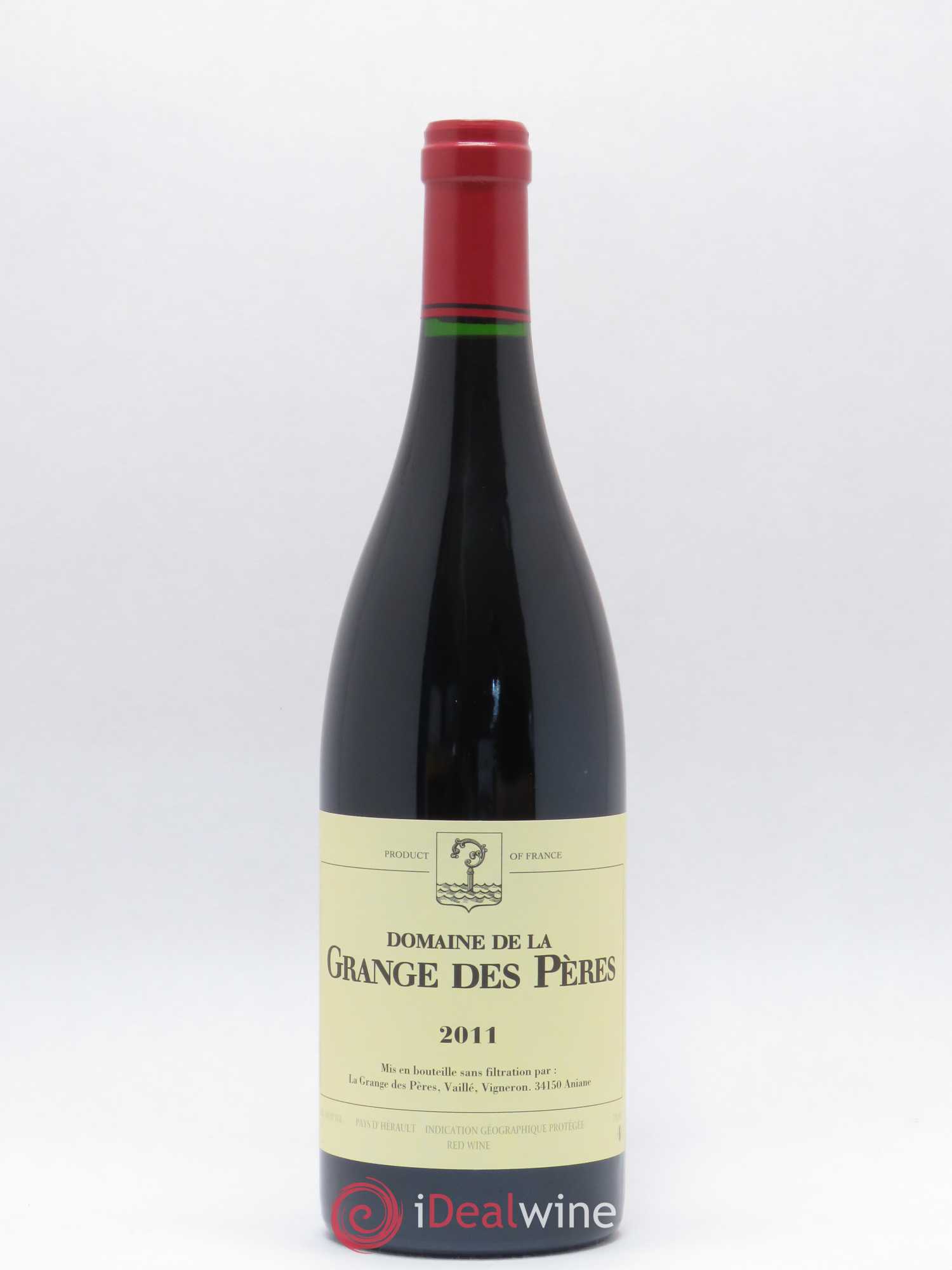 Pays d'Hérault Grange des Pères Laurent Vaillé 2011 - Lot de 1 bouteille - 0