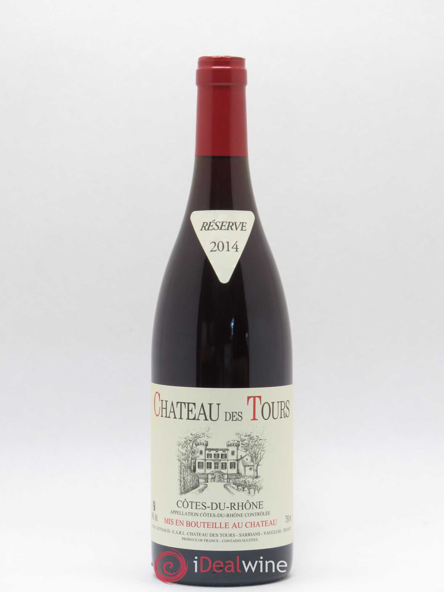Côtes-du-Rhône Château des Tours Emmanuel Reynaud 2014 - Lot de 1 bouteille - 0