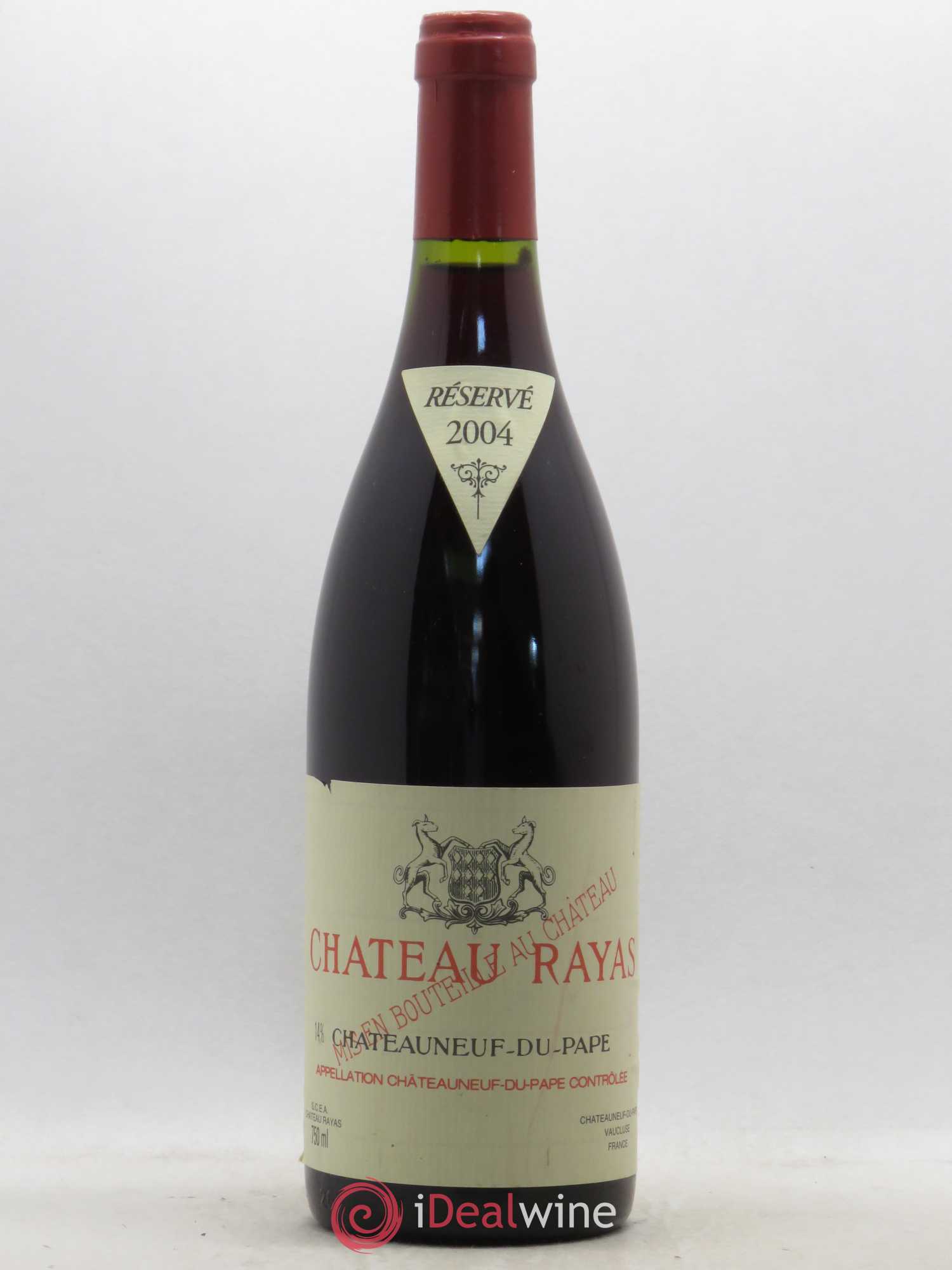 Châteauneuf-du-Pape Château Rayas Emmanuel Reynaud 2004 - Lot de 1 bouteille - 0