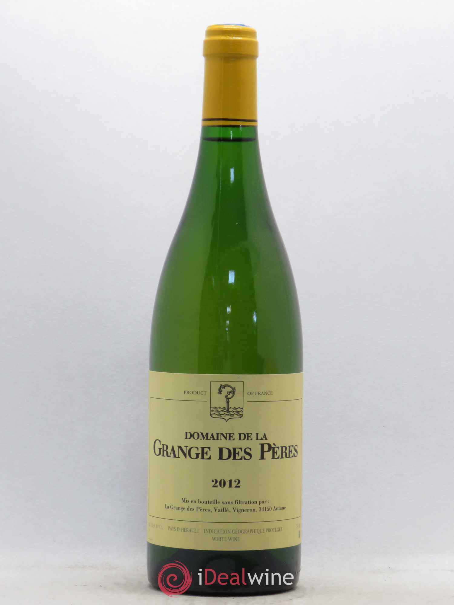 Pays d'Hérault Grange des Pères Laurent Vaillé 2012 - Lot de 1 bouteille - 0