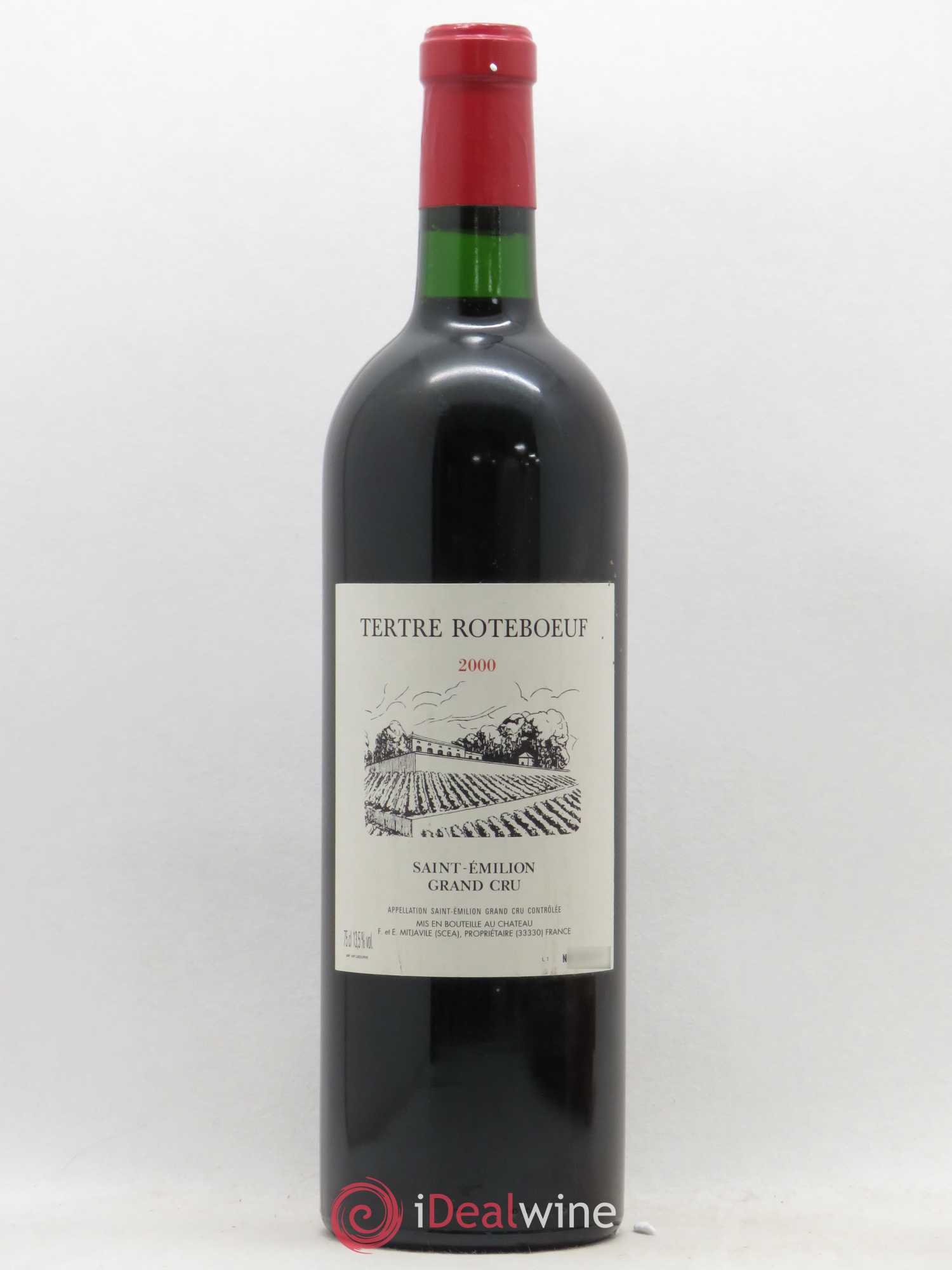 Château Tertre Roteboeuf 2000 - Lot de 1 bouteille - 0