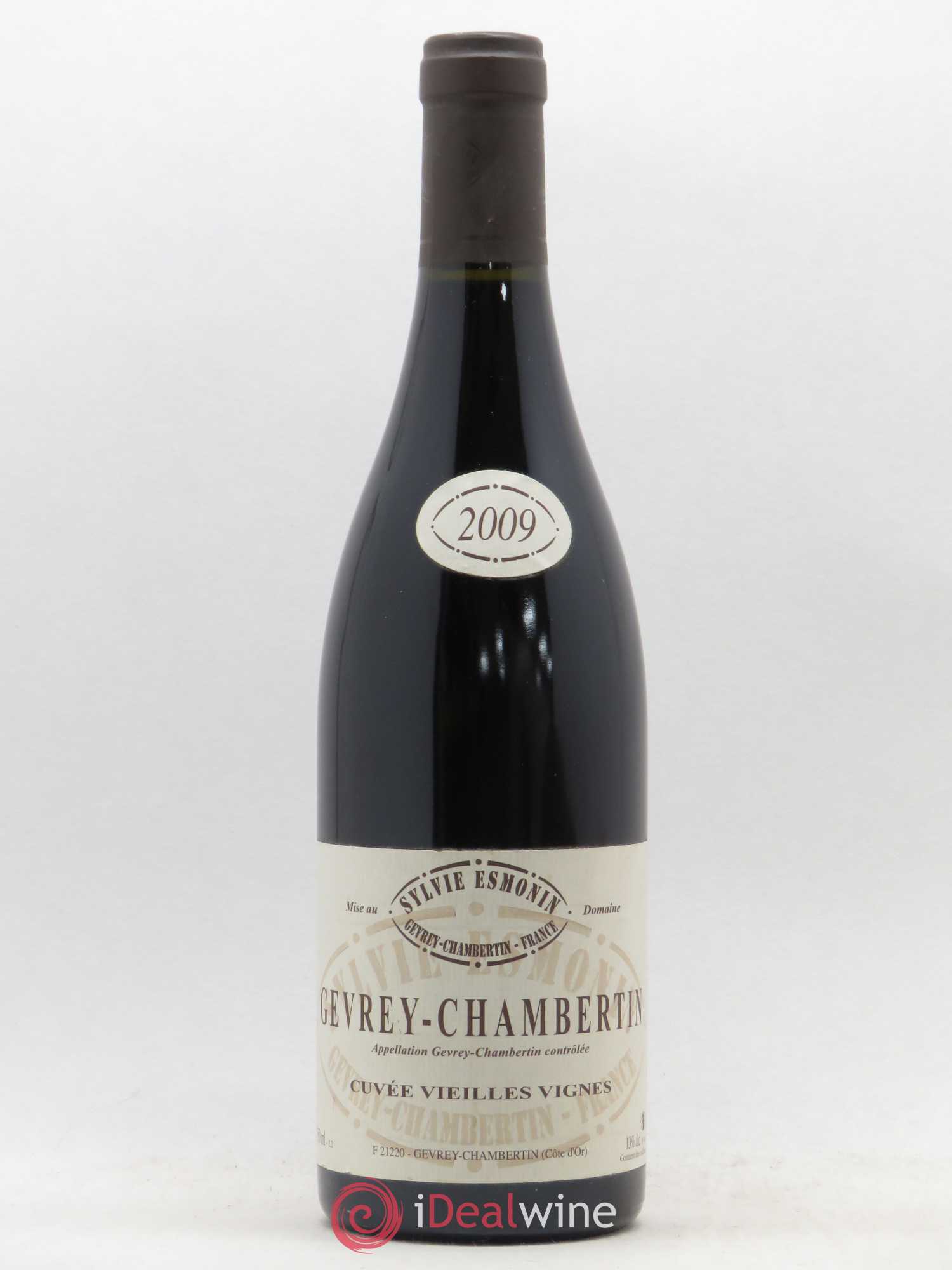 Gevrey-Chambertin Vieilles Vignes Sylvie Esmonin 2009 - Lot de 1 bouteille - 0