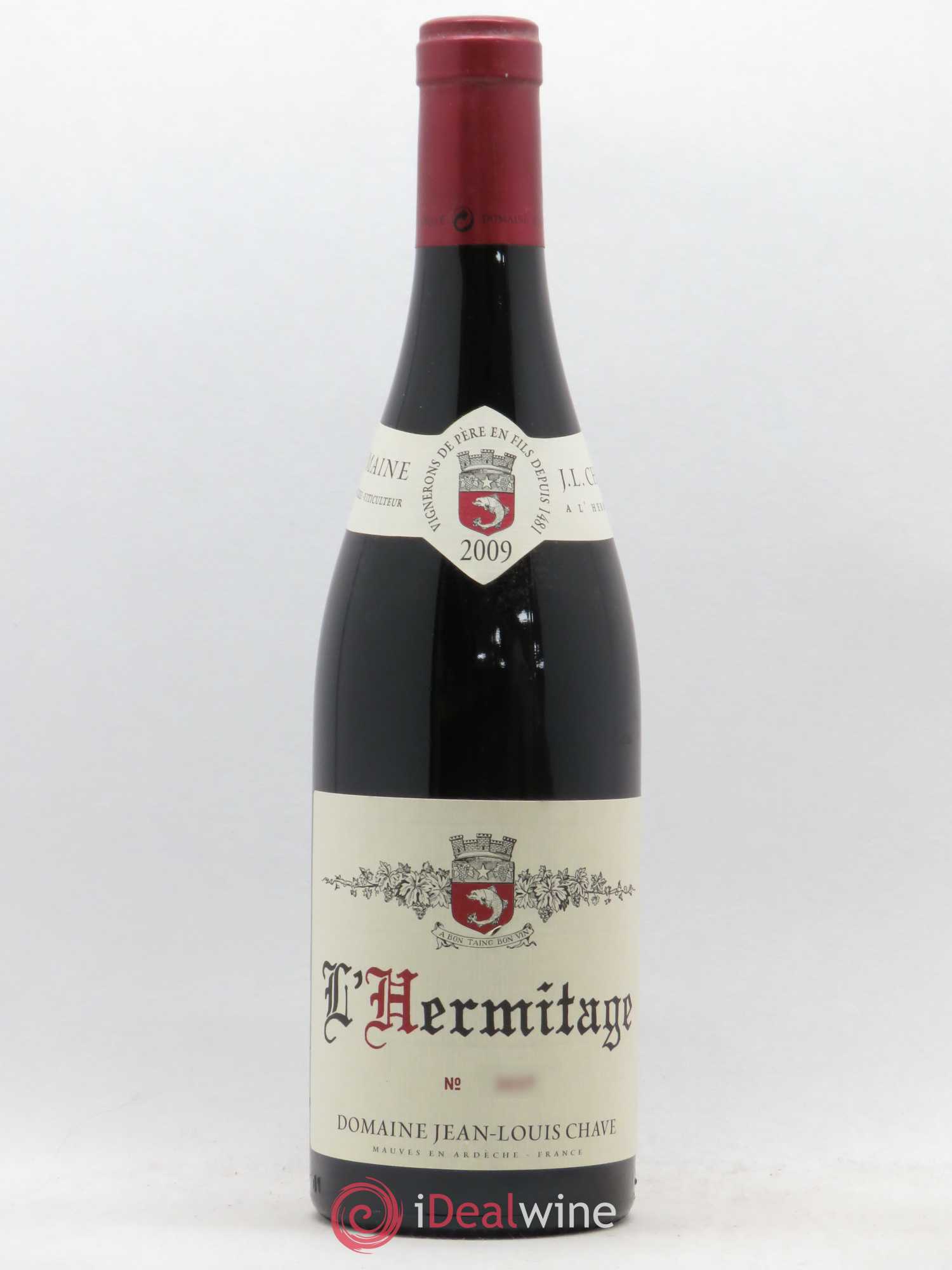 Hermitage Jean-Louis Chave 2009 - Lot de 1 bouteille - 0