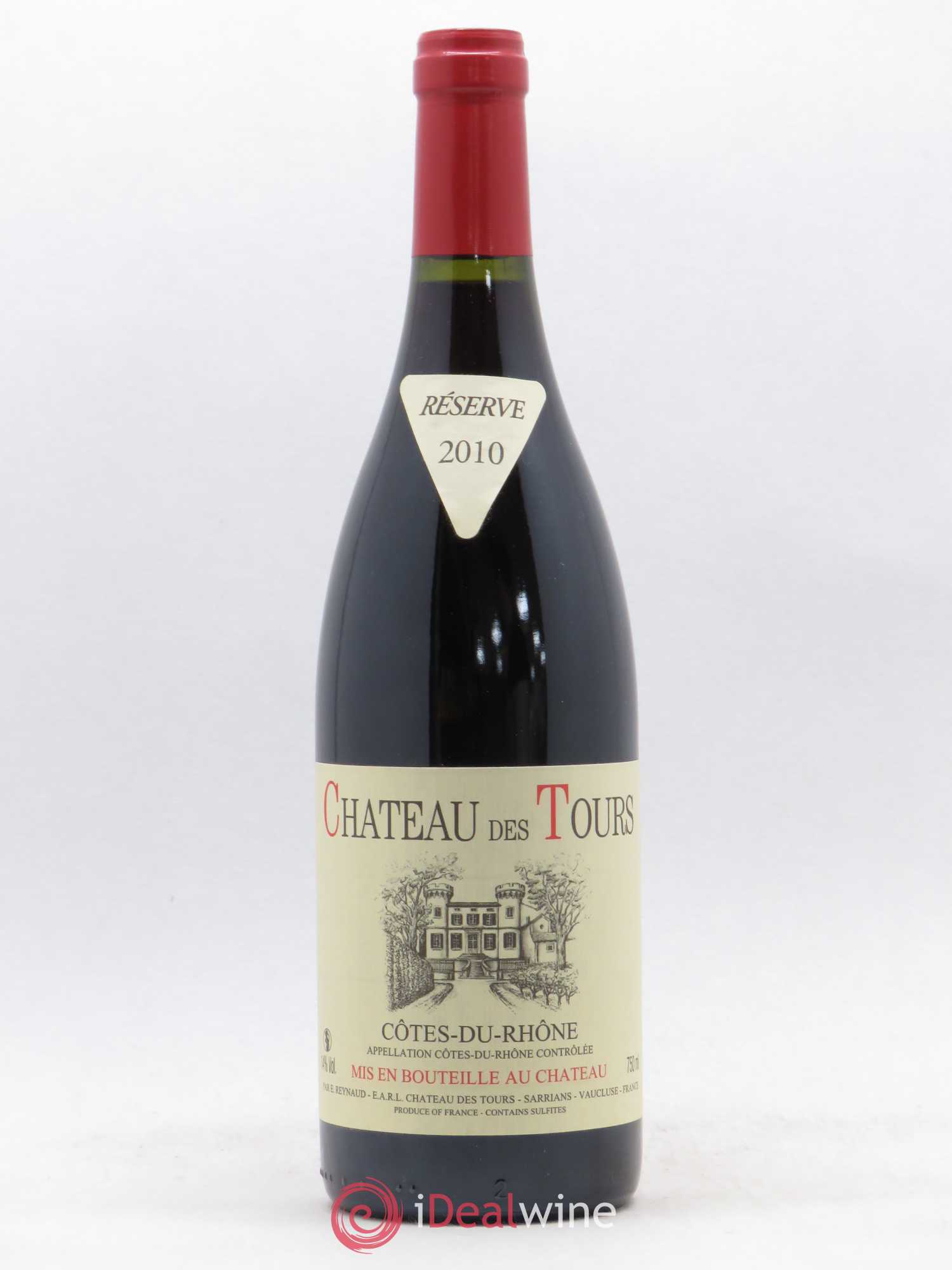 Côtes-du-Rhône Château des Tours Emmanuel Reynaud 2010 - Lot de 1 bouteille - 0