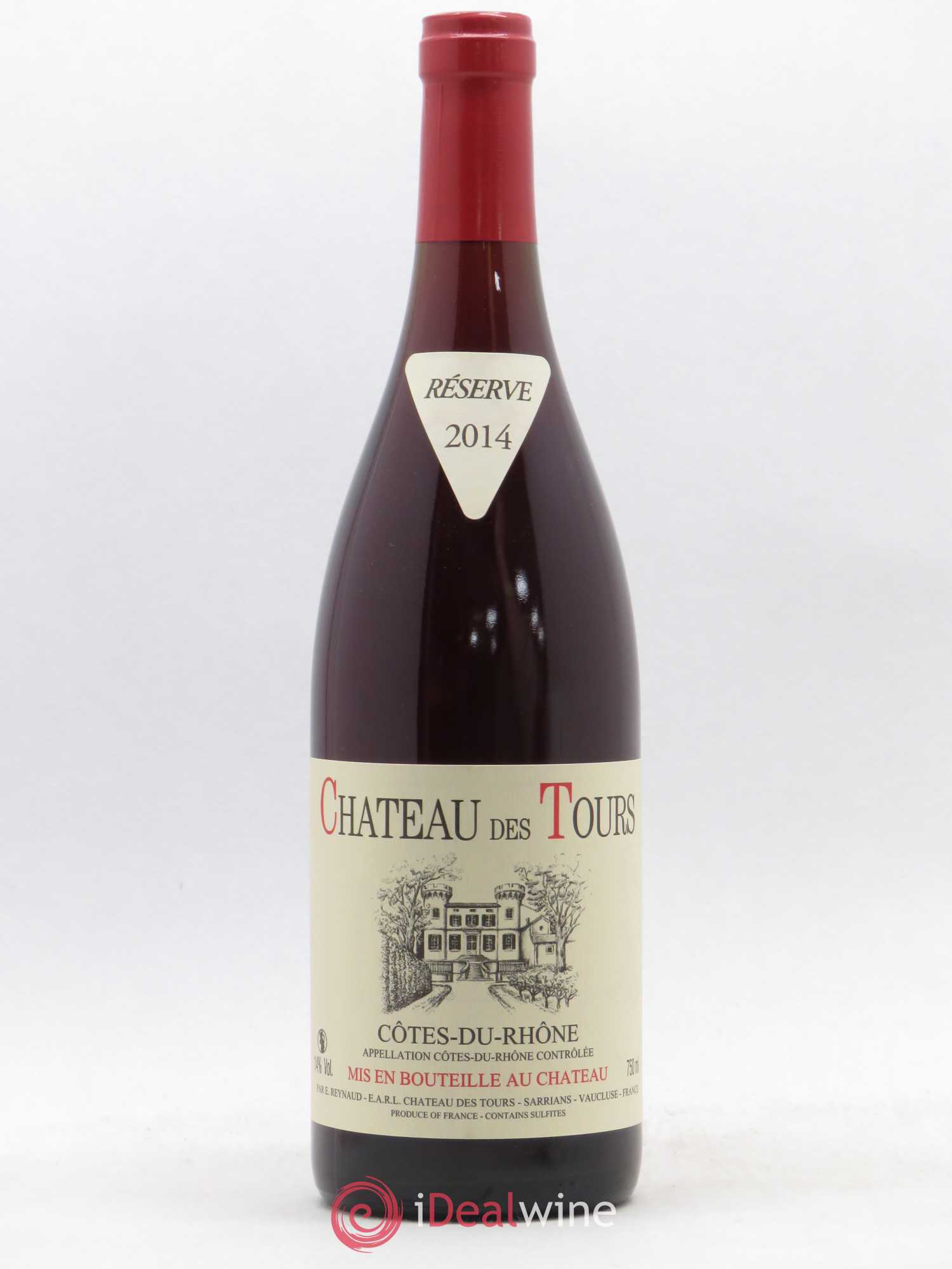 Côtes-du-Rhône Château des Tours Emmanuel Reynaud 2014 - Lot de 1 bouteille - 0