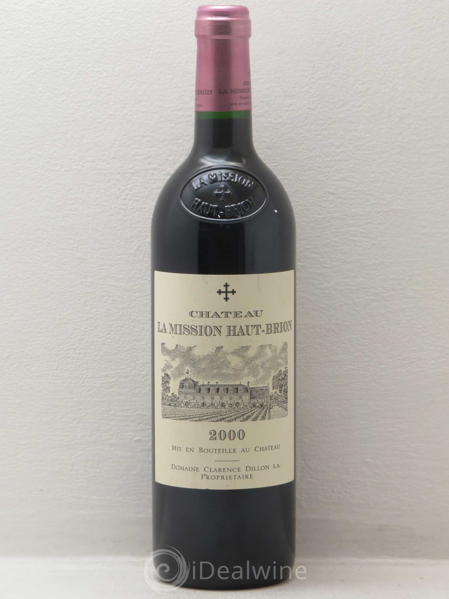 Château la Mission Haut-Brion Cru Classé de Graves 2000 - Lot de 1 bouteille - 0