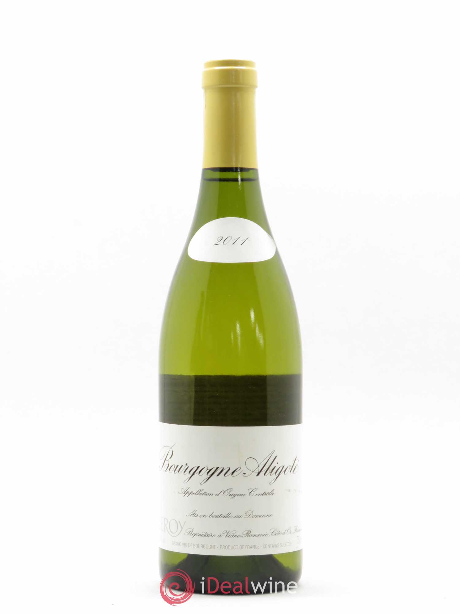 Bourgogne Aligoté Leroy (Domaine) 2011 - Lot de 1 bouteille - 0