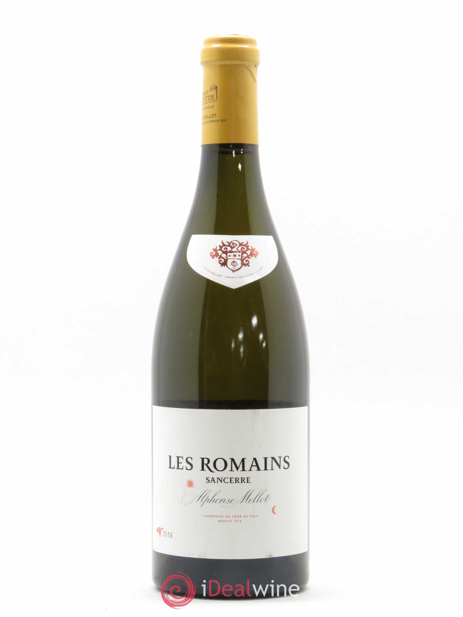 Sancerre Les Romains Alphonse Mellot 2016 - Lot de 1 bouteille - 0