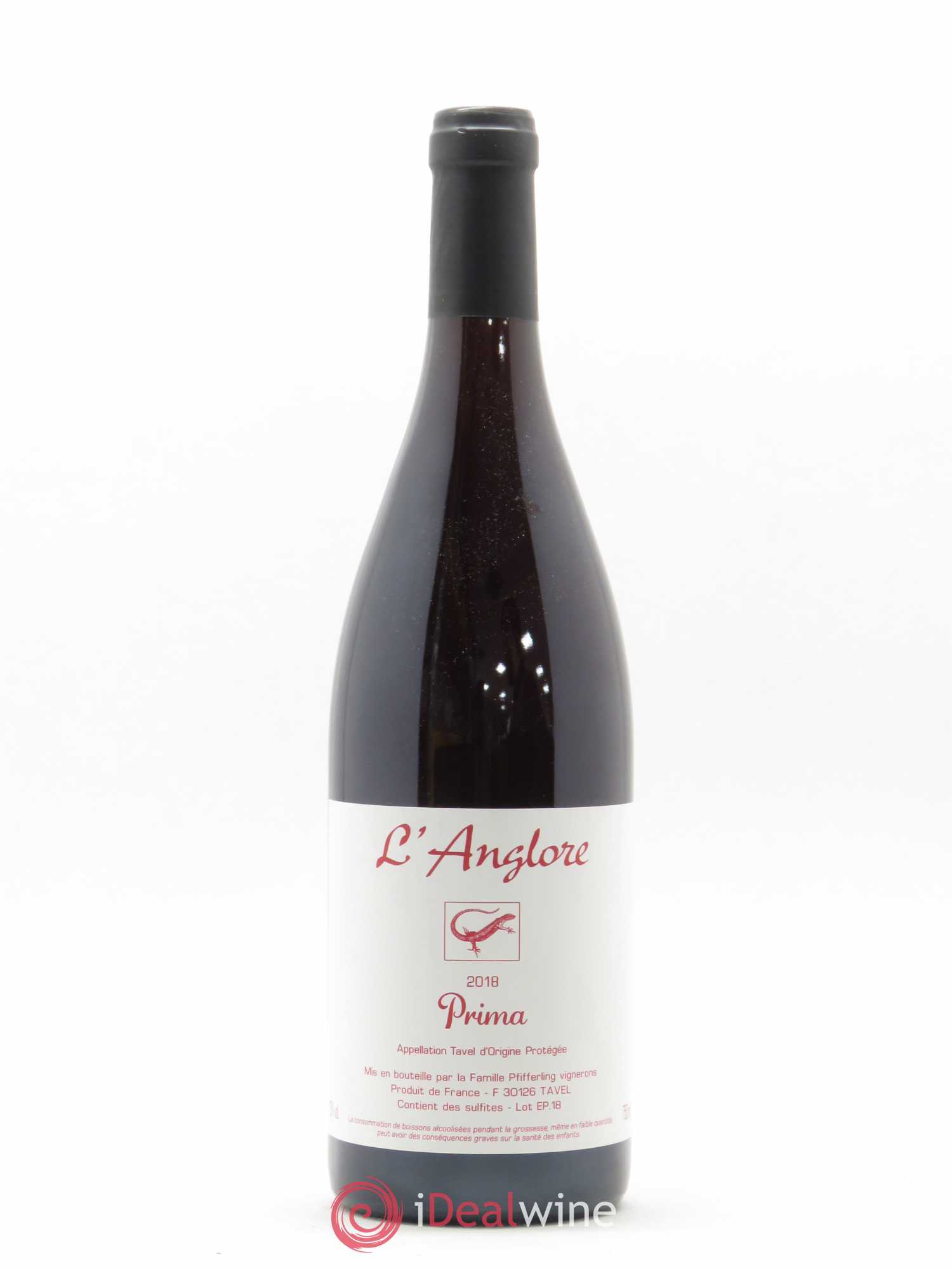 Tavel Prima L'Anglore 2018 - Lot de 1 bouteille - 0