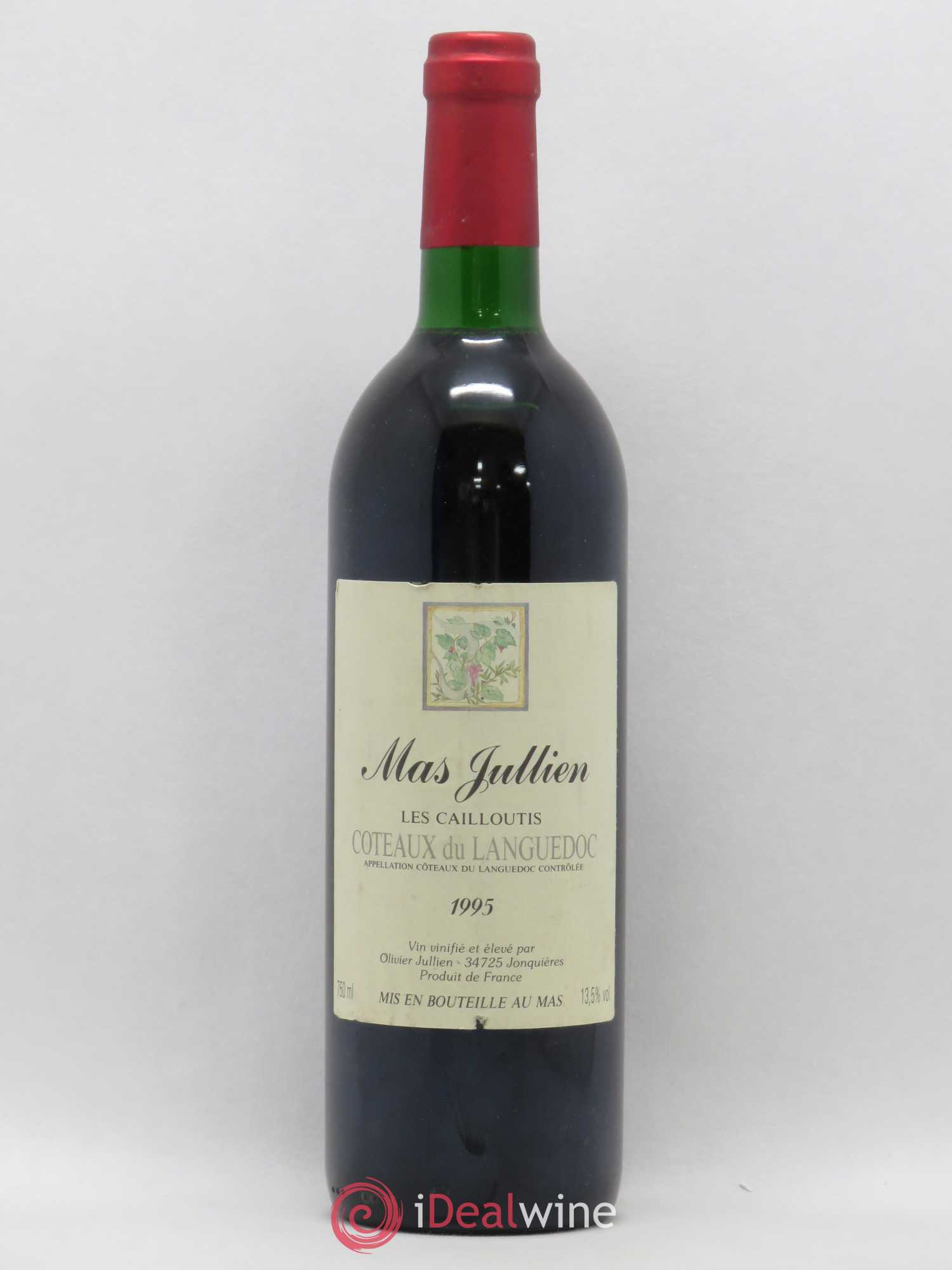 Coteaux du Languedoc Mas Jullien Les Cailloutis 1995 - Posten von 1 Flasche - 0
