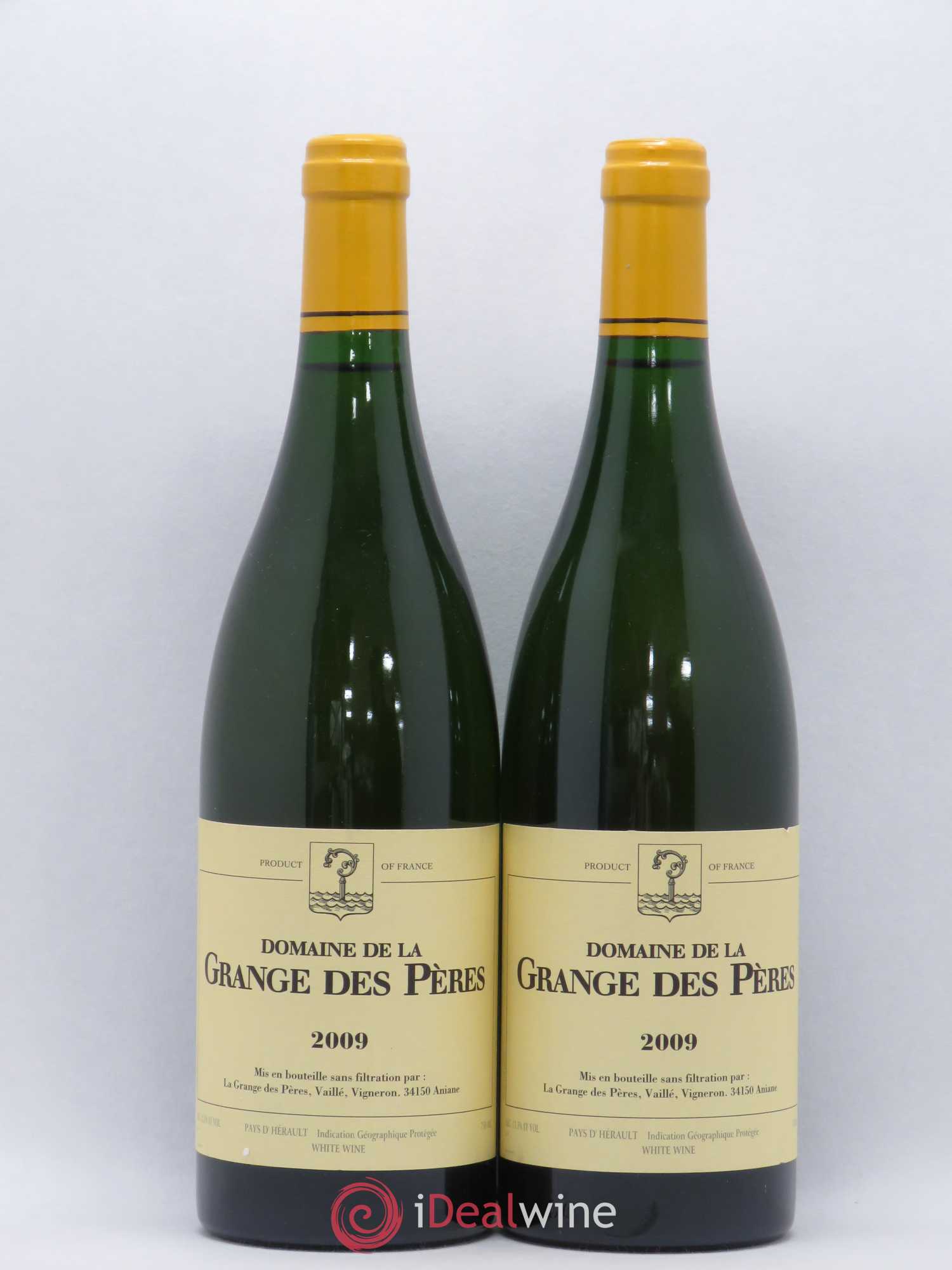 Pays d'Hérault Grange des Pères Laurent Vaillé 2009 - Lot de 2 bouteilles - 0