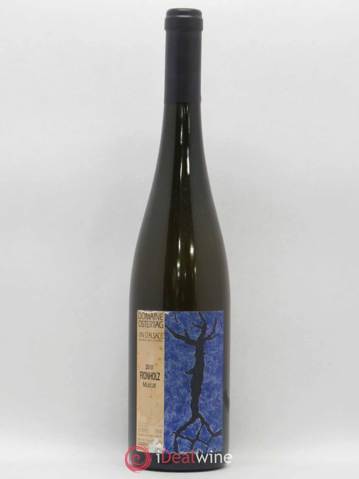 Muscat Fronholz domaine Ostertag 2010 - Posten von 1 Flasche - 0