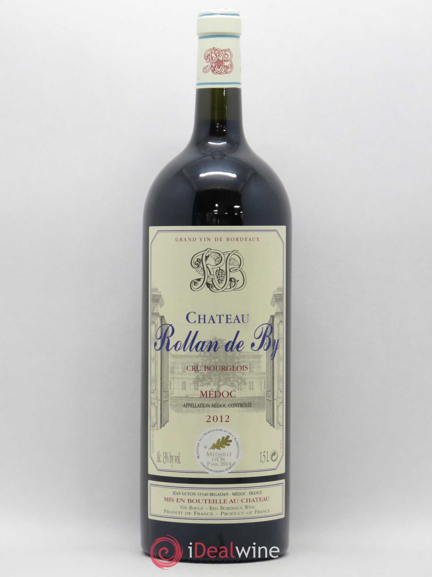 Château Rollan de By Cru Bourgeois 2012 - Lot de 1 magnum - 0