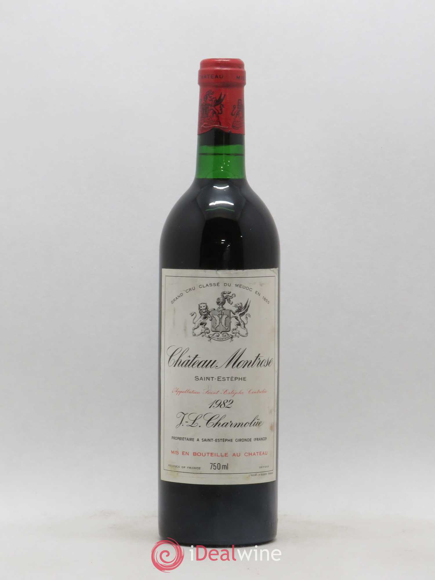 Château Montrose 2ème Grand Cru Classé 1982 - Lot de 1 bouteille - 0
