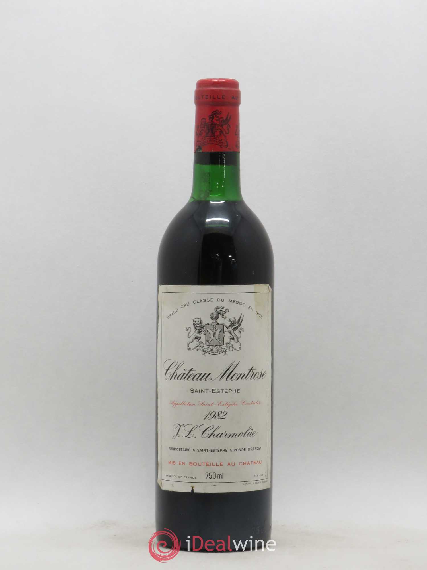 Château Montrose 2ème Grand Cru Classé 1982 - Lot de 1 bouteille - 0