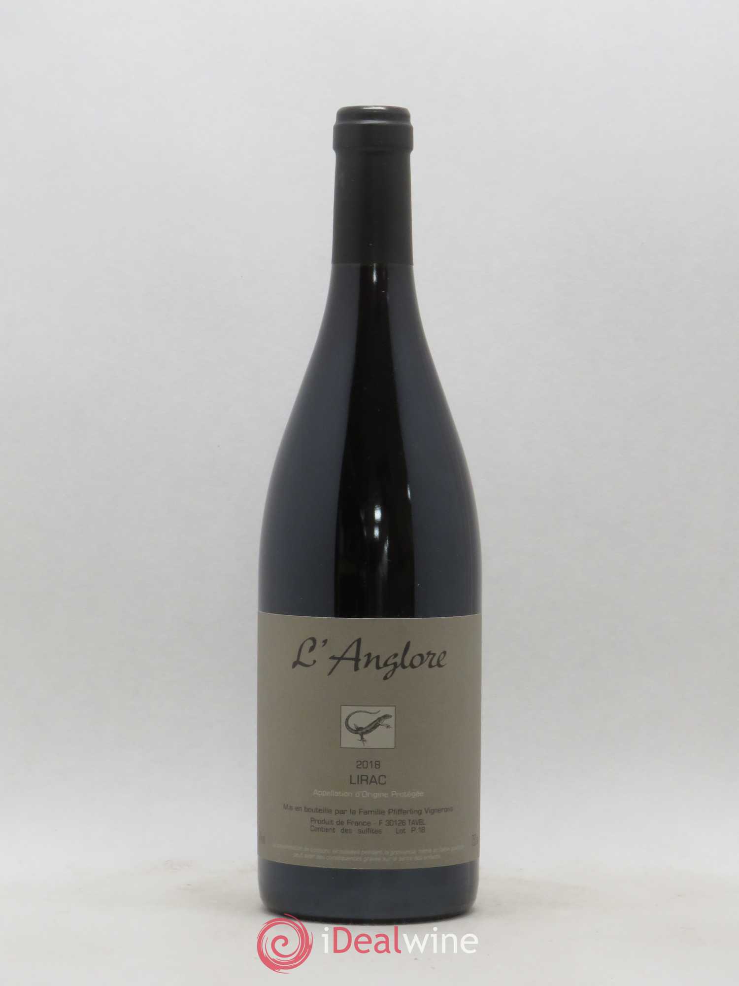 Lirac L'Anglore 2018 - Lot de 1 bouteille - 0