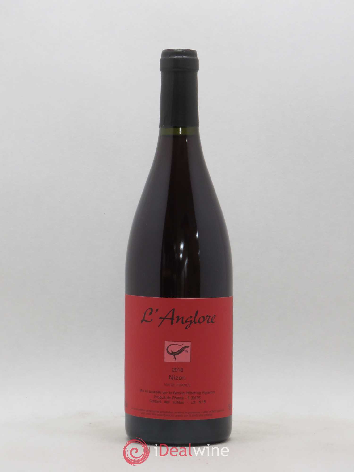Vin de France Nizon L'Anglore 2018 - Lot de 1 bouteille - 0