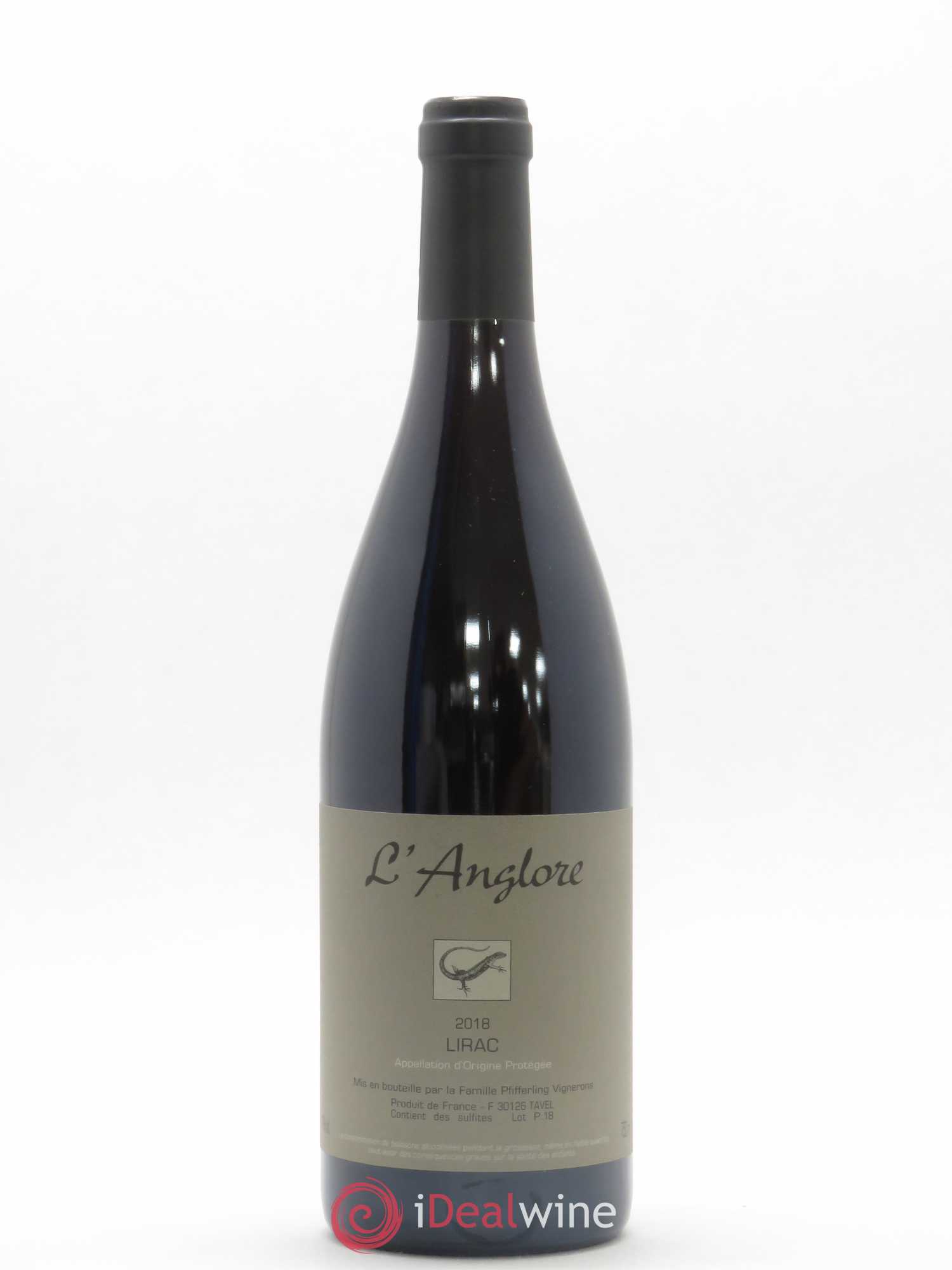 Lirac L'Anglore 2018 - Lot de 1 bouteille - 0