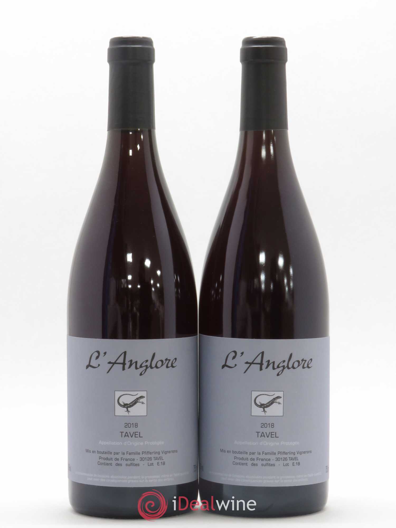 Tavel L'Anglore 2018 - Posten von 2 Flaschen - 0