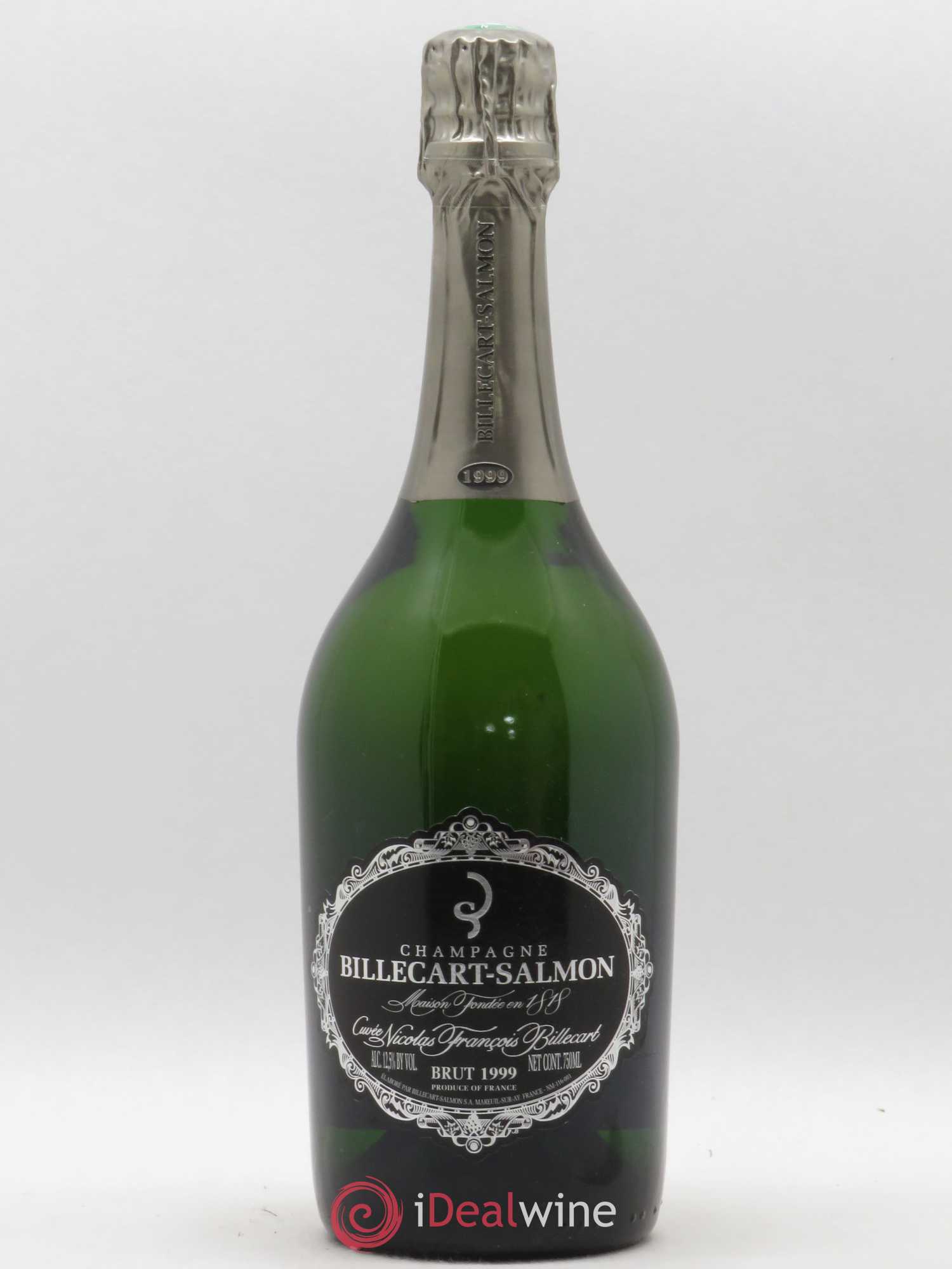 Brut Nicolas François Billecart Billecart-Salmon 1999 - Lot de 1 bouteille - 0