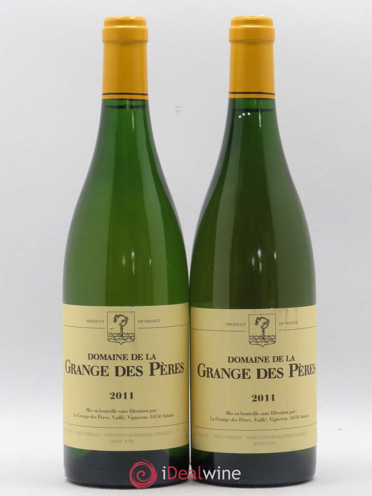Pays d'Hérault Grange des Pères Laurent Vaillé 2011 - Lot de 2 bouteilles - 0