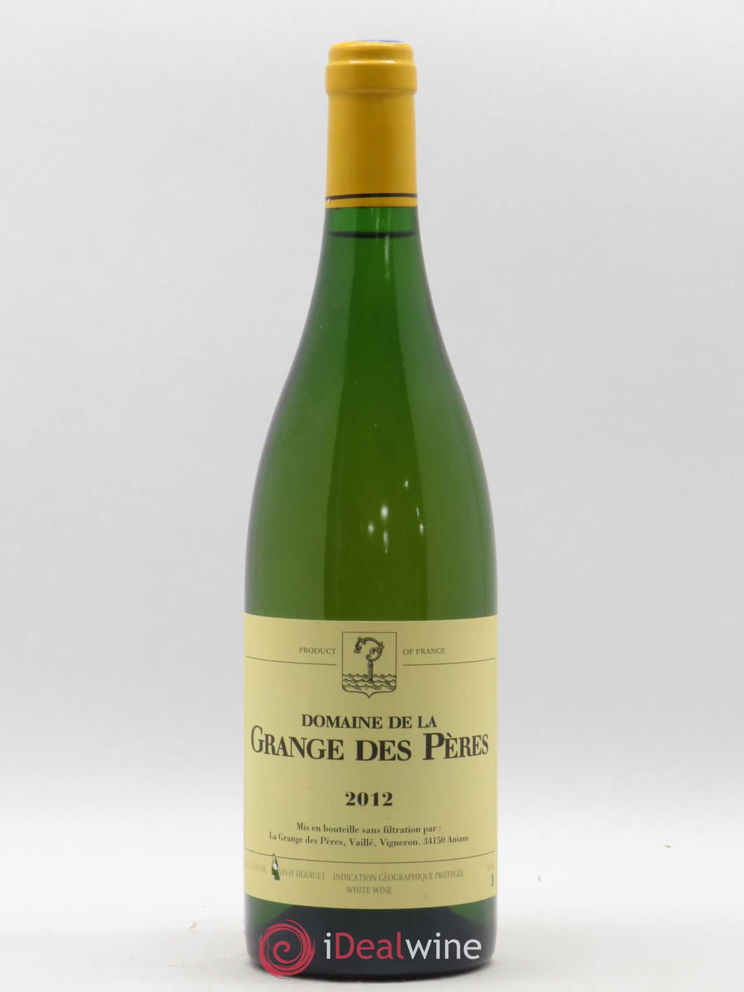 Pays d'Hérault Grange des Pères Laurent Vaillé 2012 - Lot de 1 bouteille - 0