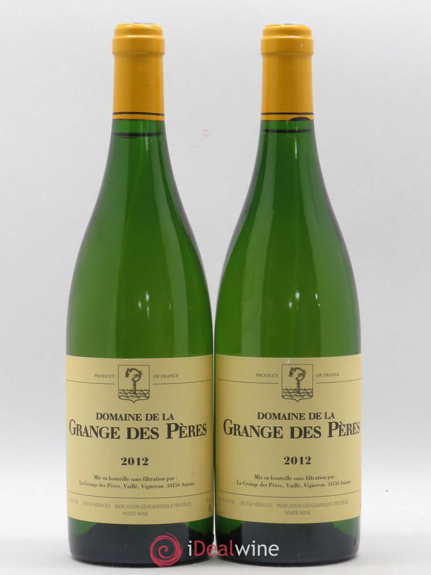 Pays d'Hérault Grange des Pères Laurent Vaillé 2012 - Lot de 2 bouteilles - 0