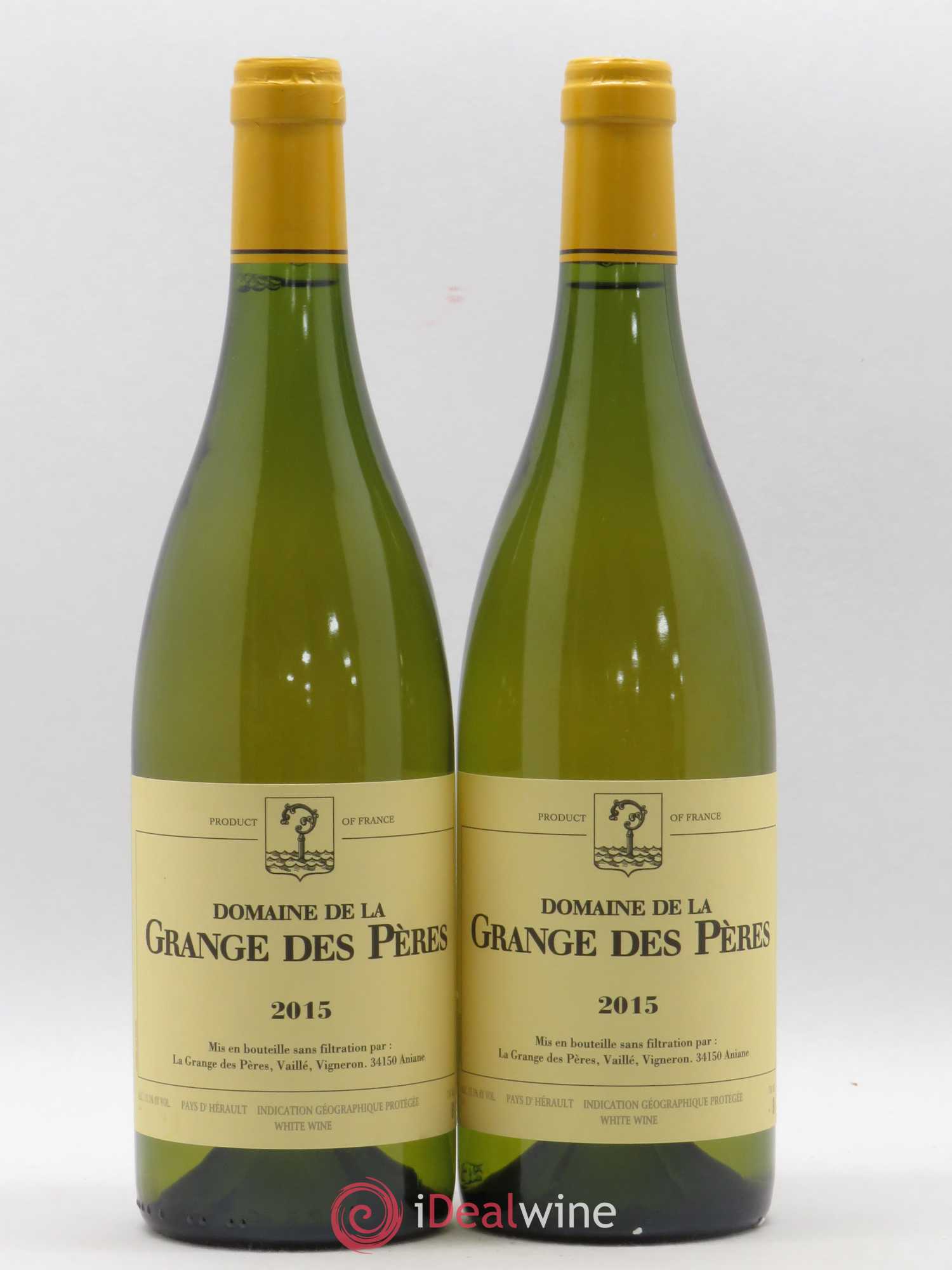 Pays d'Hérault Grange des Pères Laurent Vaillé 2015 - Lot de 2 bouteilles - 0