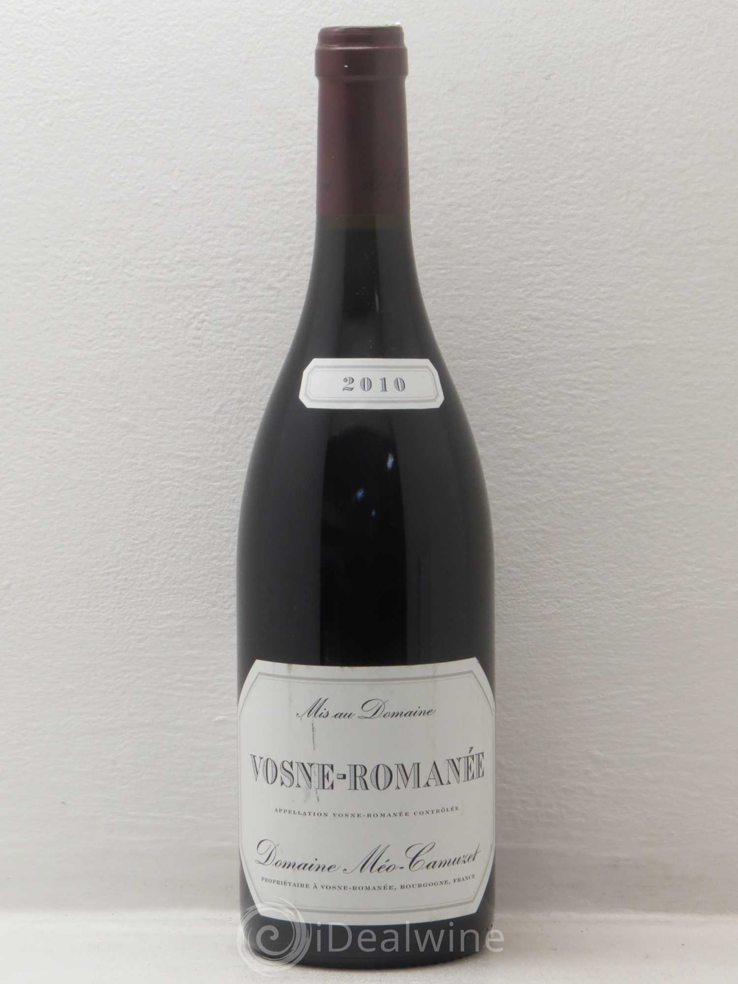 Vosne-Romanée Méo-Camuzet (Domaine) 2010 - Lot de 1 bouteille - 0