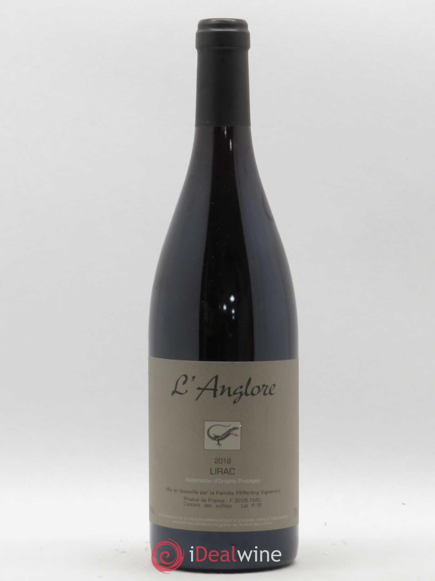 Lirac L'Anglore 2018 - Posten von 1 Flasche - 0