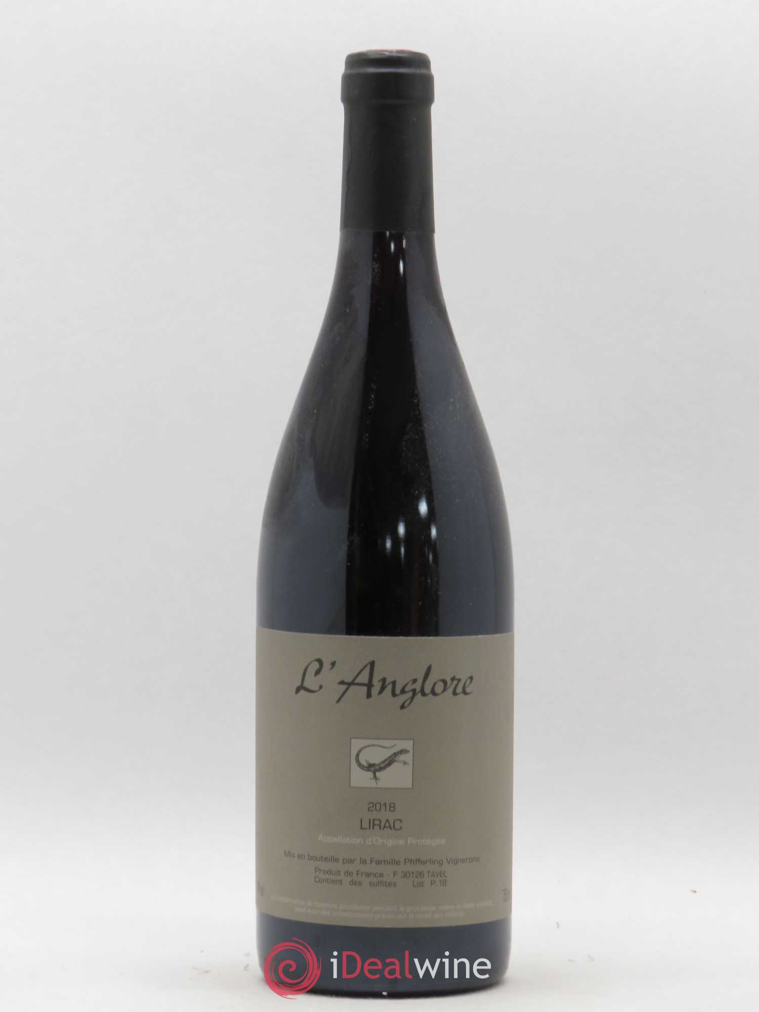 Lirac L'Anglore 2018 - Lot de 1 bouteille - 0