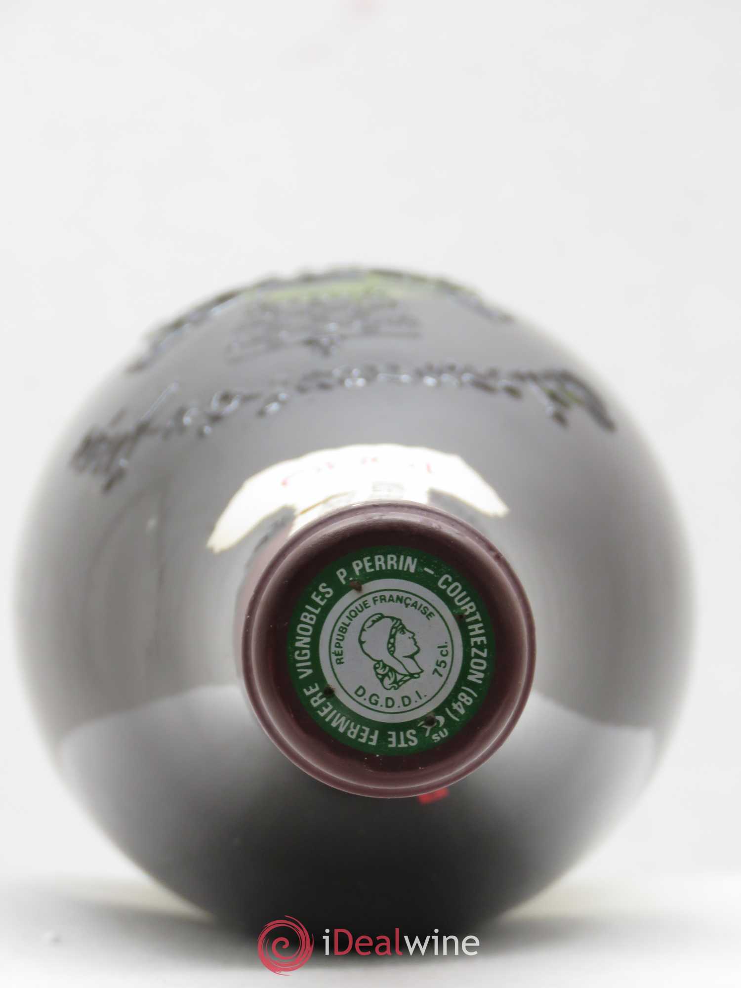 Châteauneuf-du-Pape Château de Beaucastel Hommage à Jacques Perrin Famille Perrin 1989 - Lot de 1 bouteille - 2