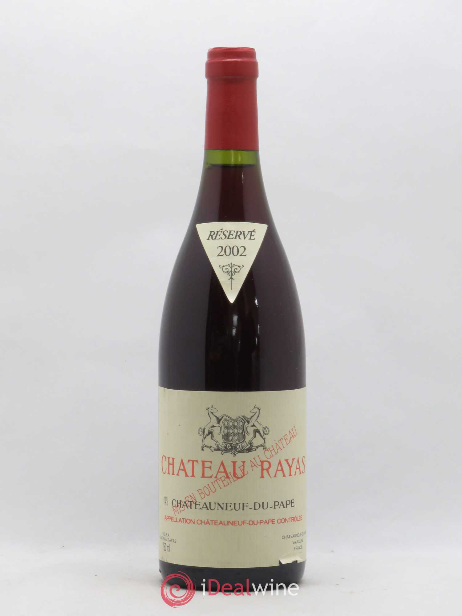 Châteauneuf-du-Pape Château Rayas Emmanuel Reynaud 2002 - Lot de 1 bouteille - 0