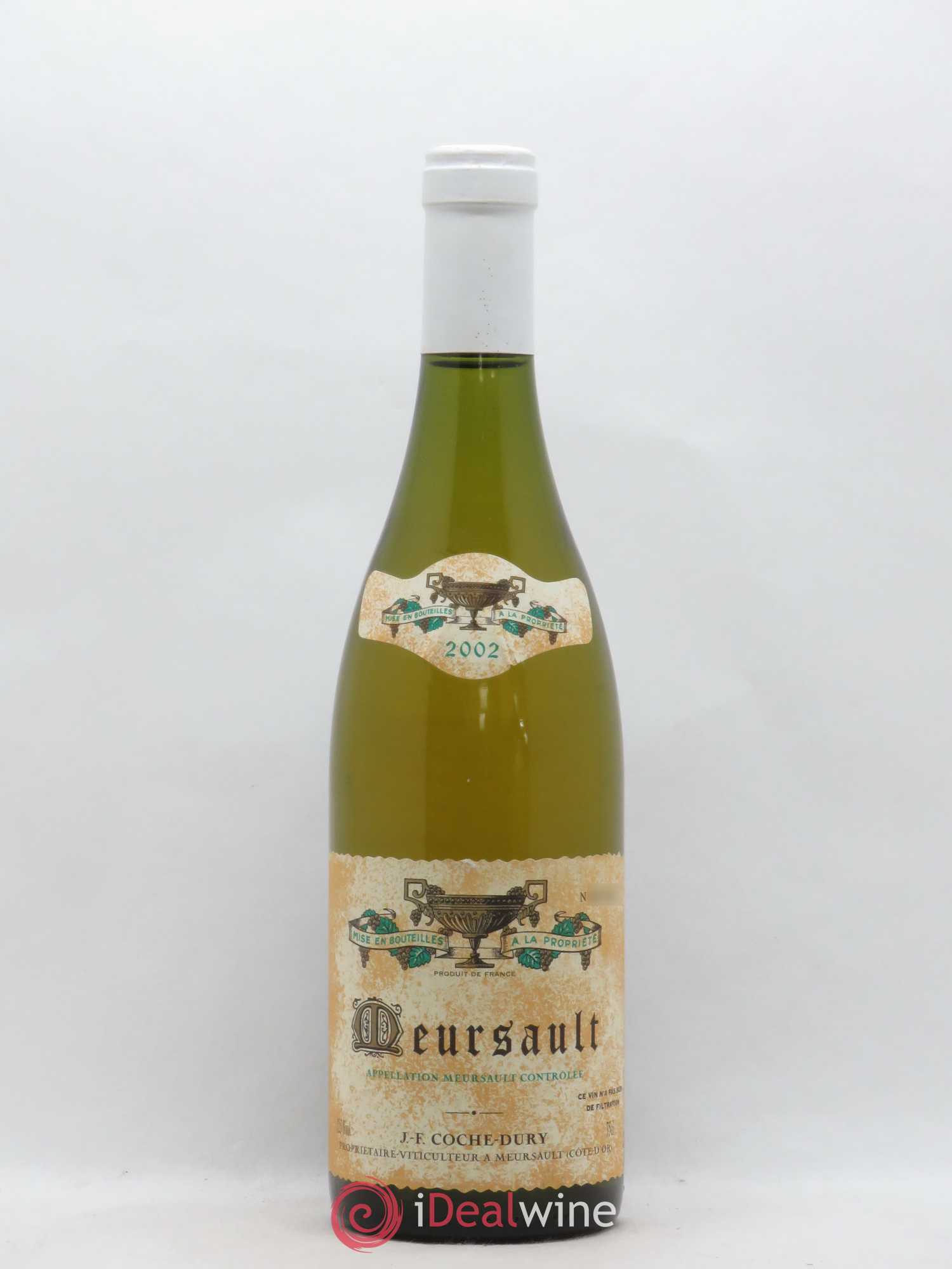 Meursault Coche Dury (Domaine) 2002 - Lot de 1 bouteille - 0
