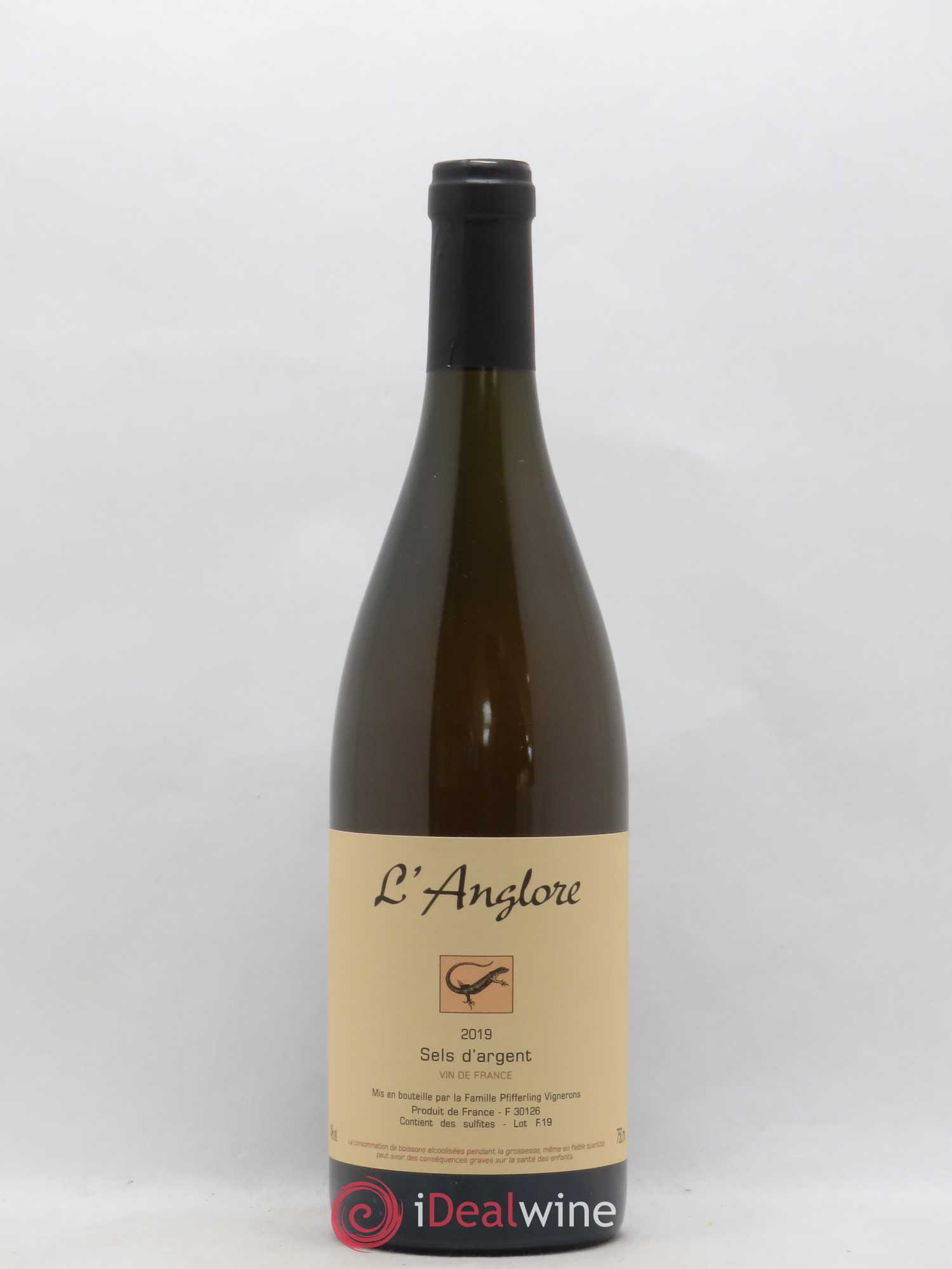 Vin de France Sels d'argent L'Anglore 2019 - Lot de 1 bouteille - 0
