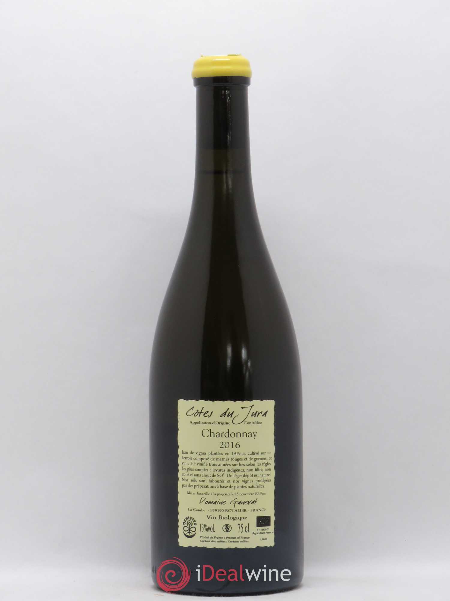 Côtes du Jura Les Grands Teppes Vieilles Vignes Jean-François Ganevat (Domaine) 2016 - Lot de 1 bouteille - 1