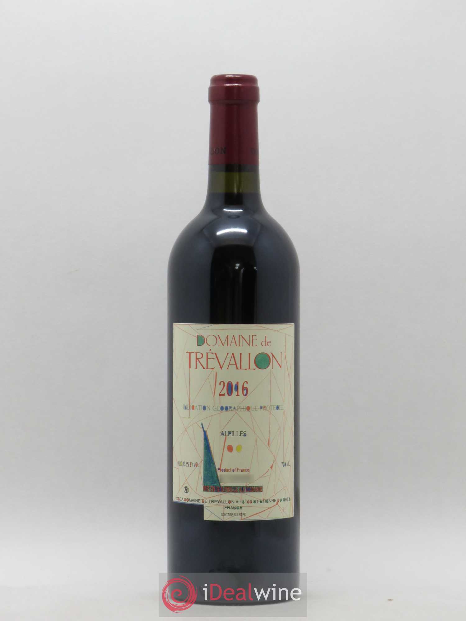 Alpilles Trévallon (Domaine de) Eloi Dürrbach 2016 - Lot de 1 bouteille - 0