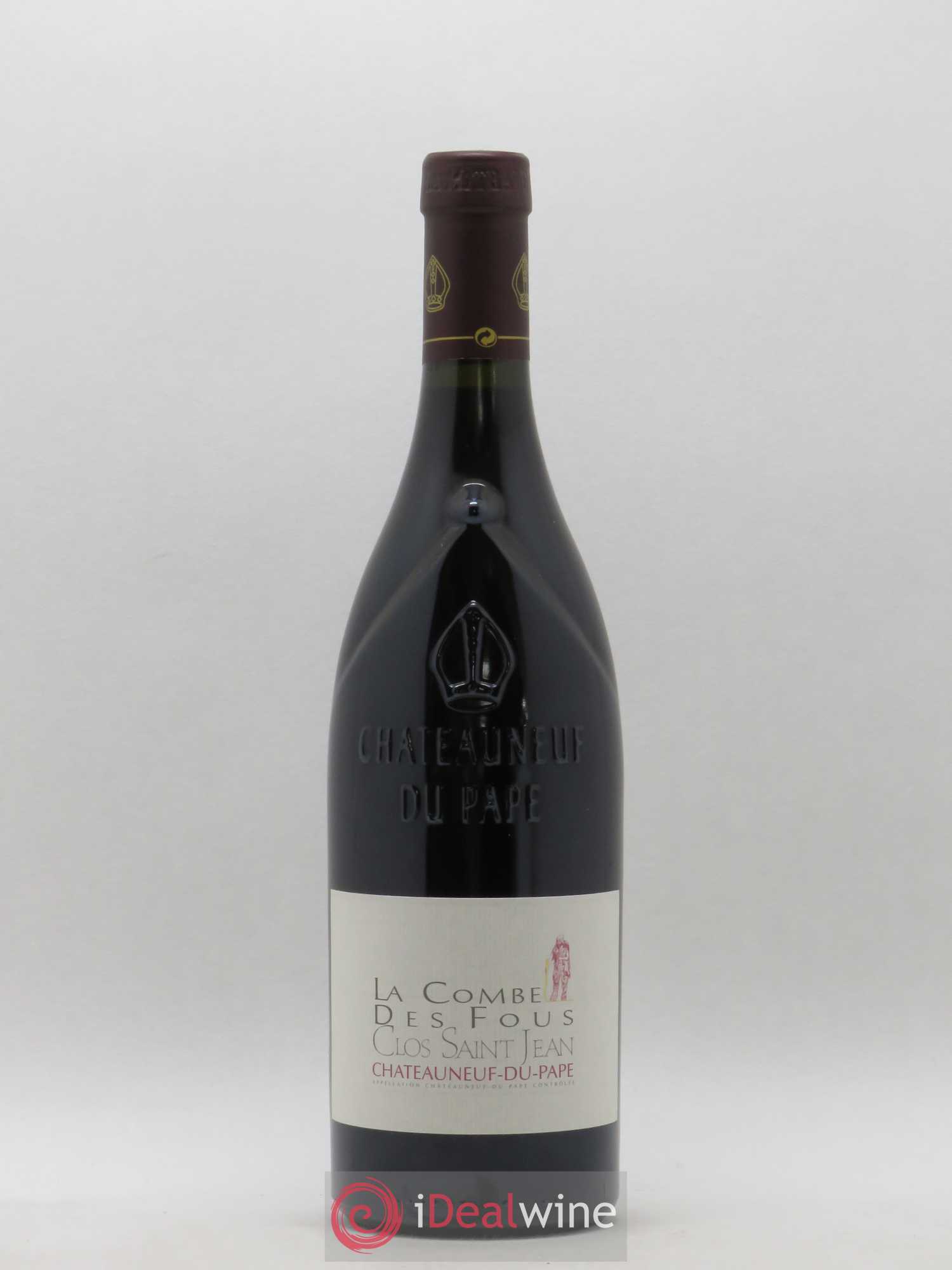 Châteauneuf-du-Pape Clos Saint-Jean La Combe des Fous Pascal et Vincent Maurel 2011 - Lot de 1 bouteille - 0