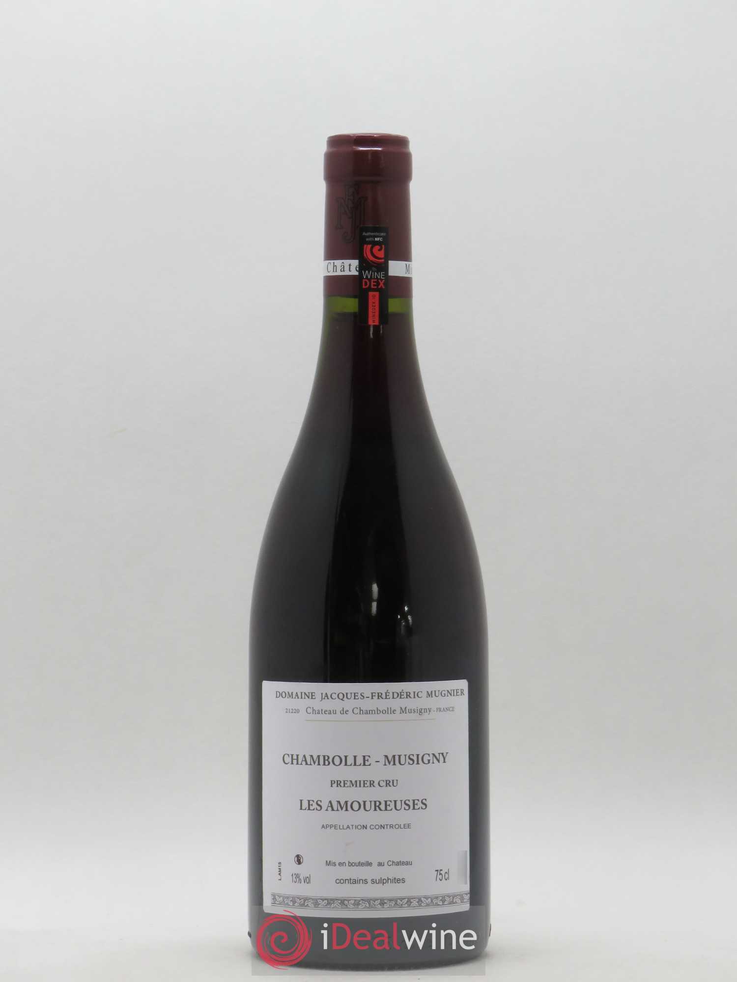 Chambolle-Musigny 1er Cru Les Amoureuses Jacques-Frédéric Mugnier 2015 - Lot de 1 bouteille - 1
