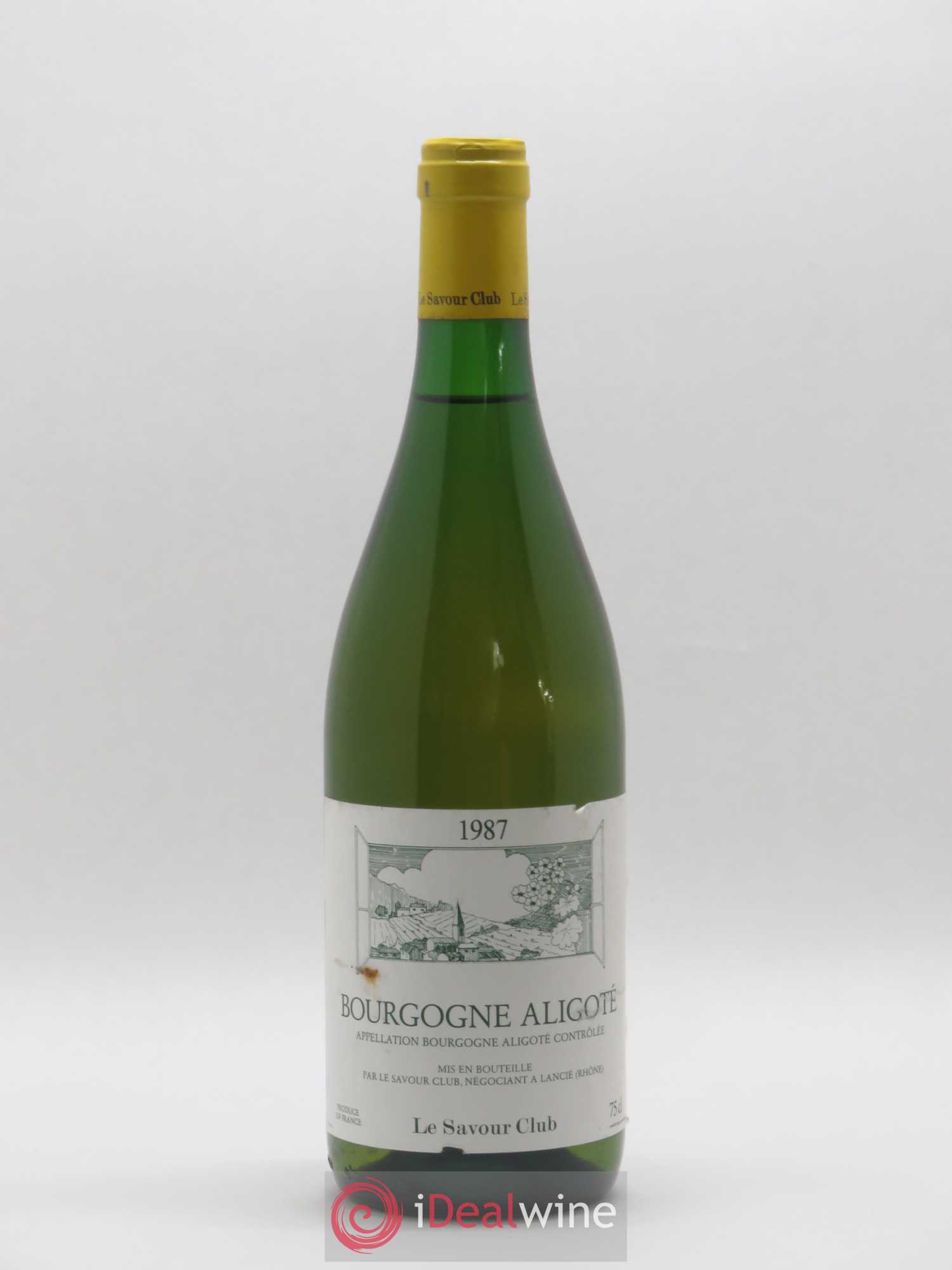 Bourgogne Aligote Savour Club (sans prix de réserve) 1987 - Posten von 1 Flasche - 0