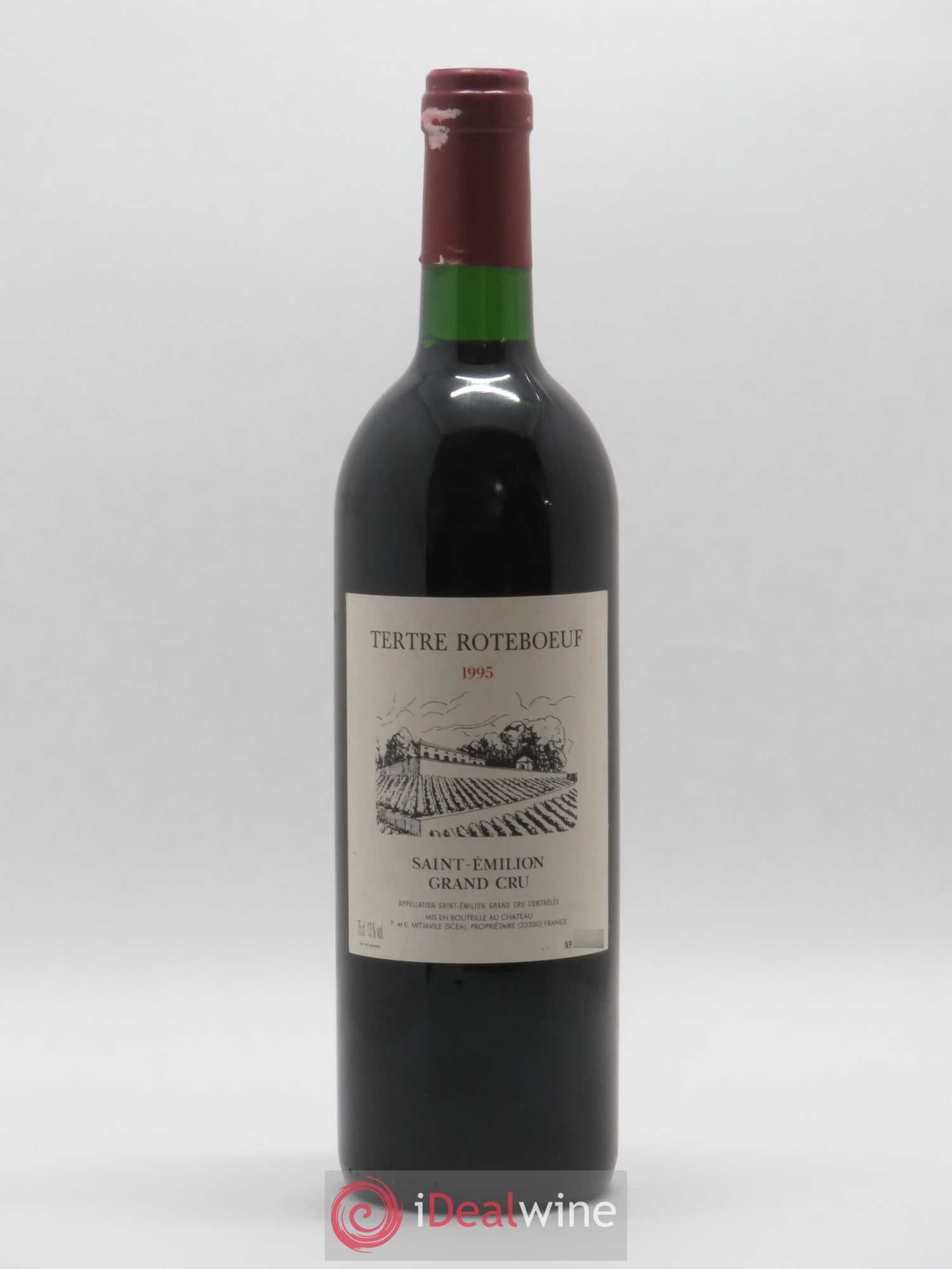 Château Tertre Roteboeuf 1995 - Lot de 1 bouteille - 0