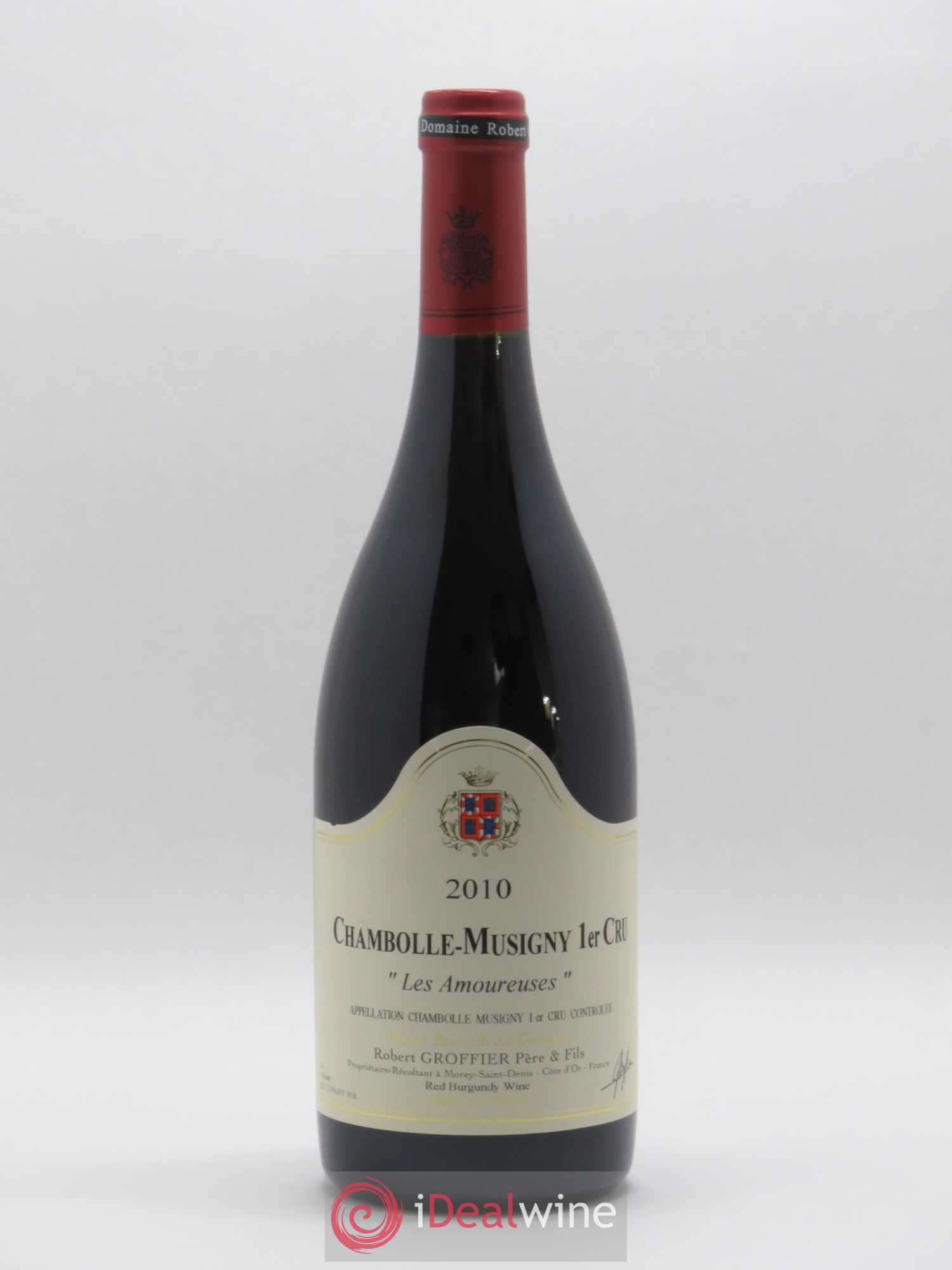 Chambolle-Musigny 1er Cru Les Amoureuses Robert Groffier Père & Fils (Domaine) 2010 - Lot de 1 bouteille - 0